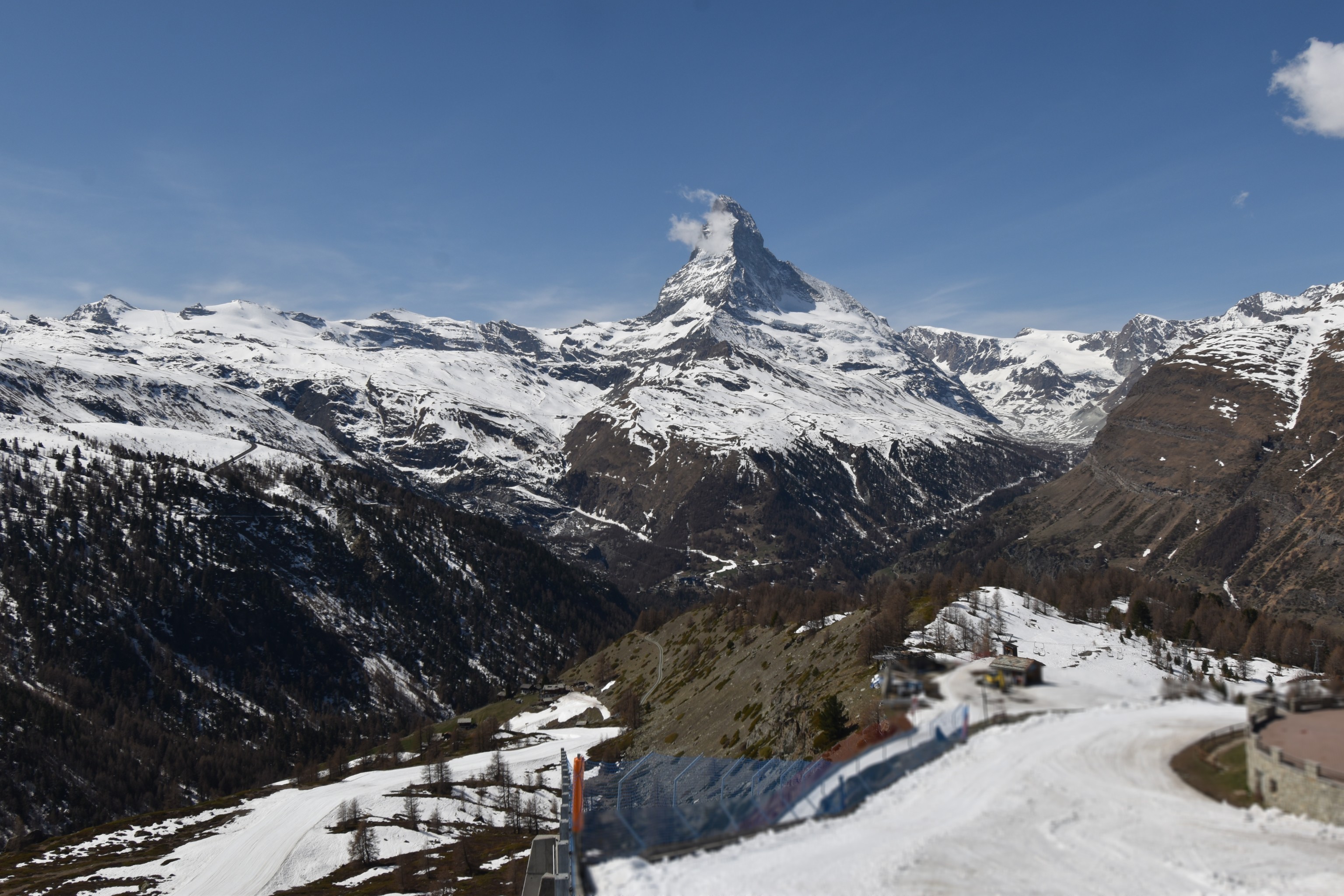 Archiv Foto Webcam Zermatt - Sunnega