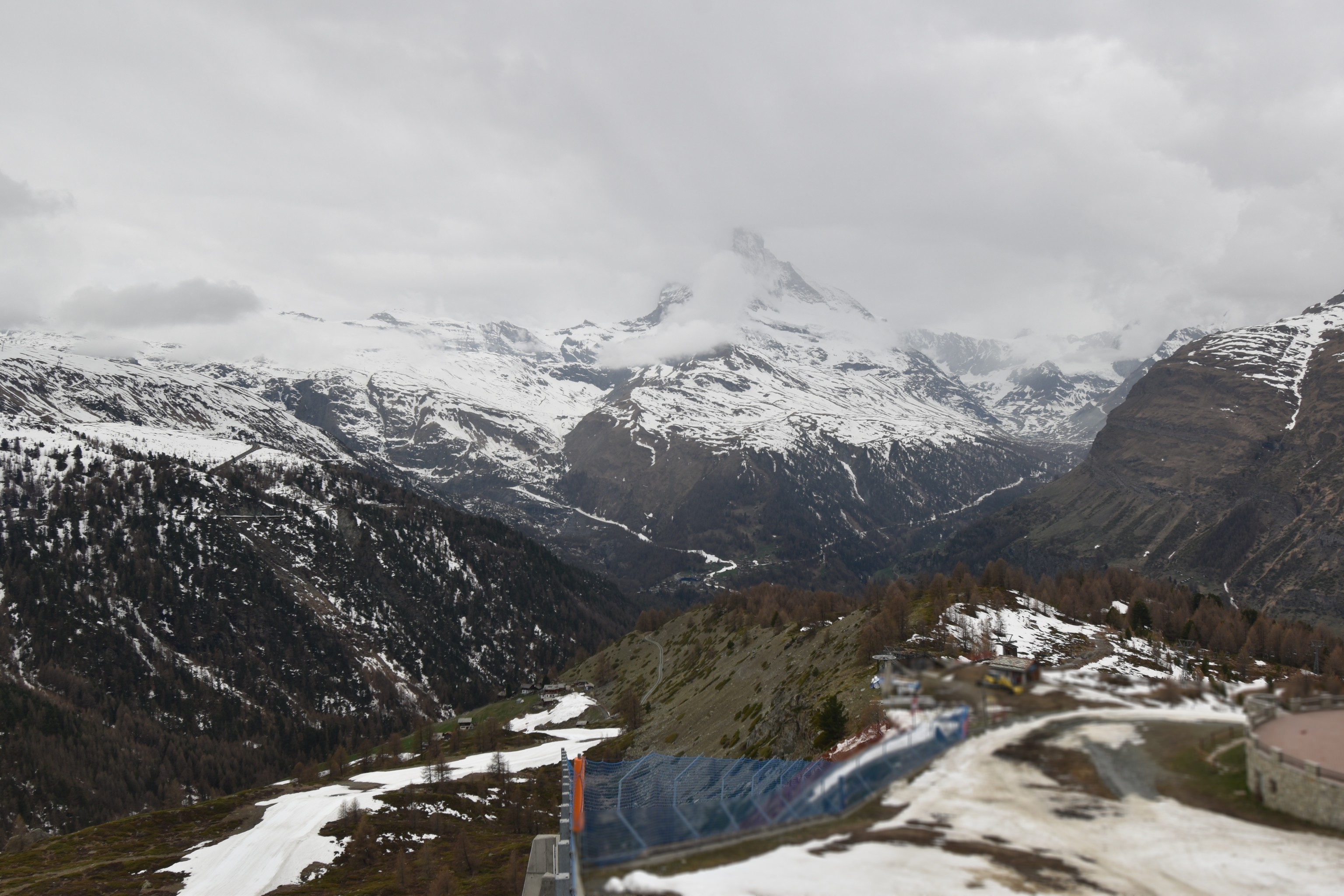 Archiv Foto Webcam Zermatt - Sunnega