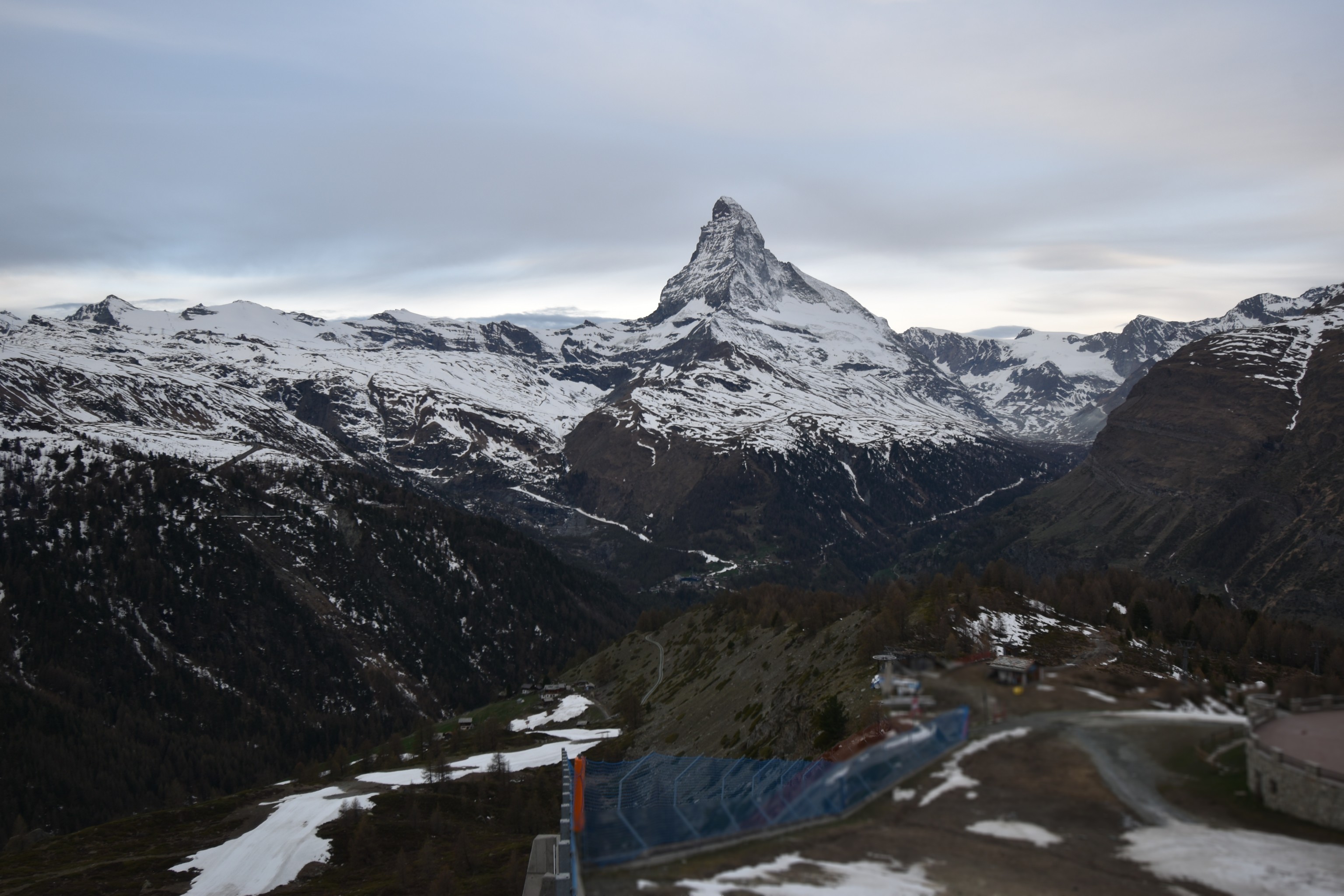 Archiv Foto Webcam Zermatt - Sunnega