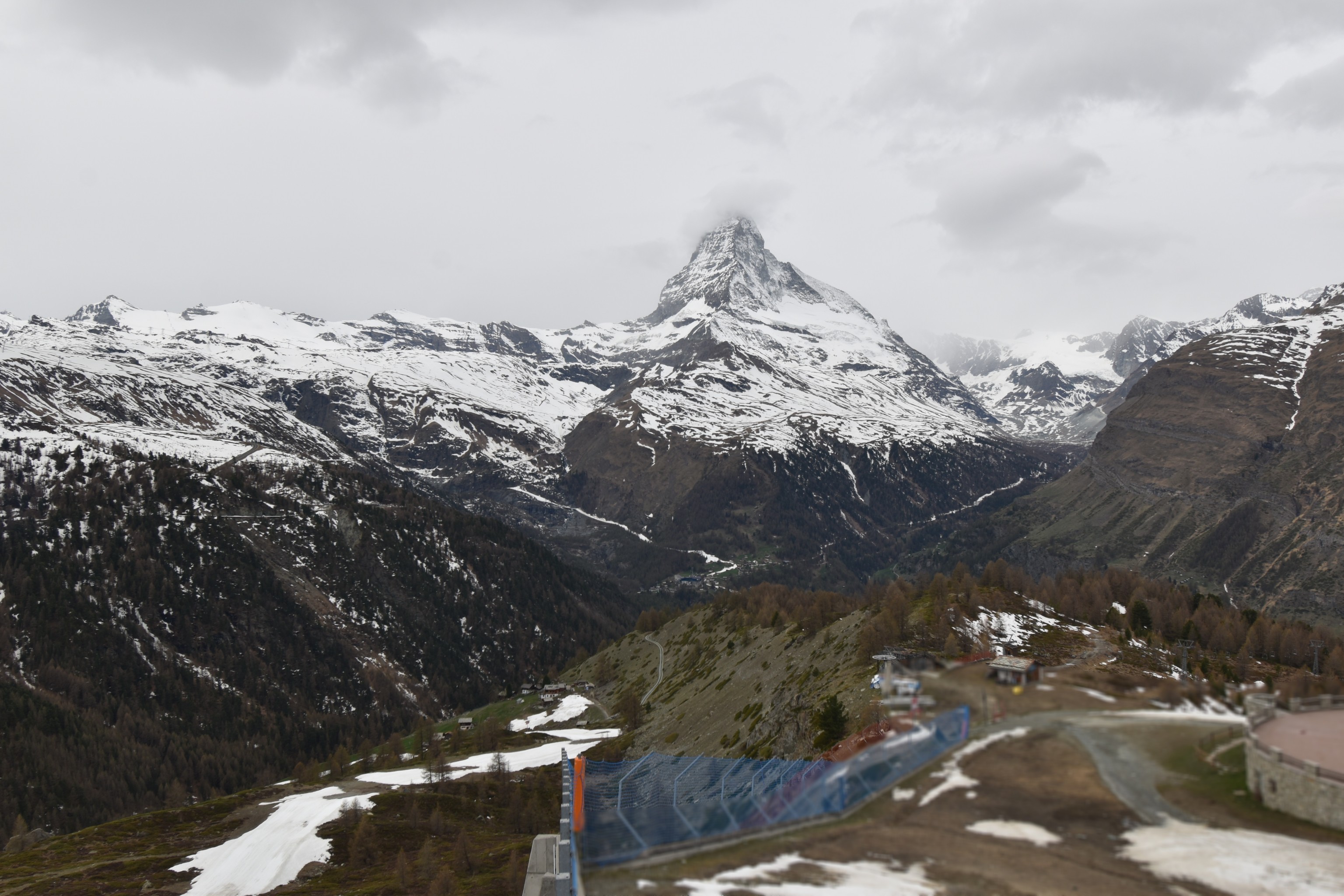 Archiv Foto Webcam Zermatt - Sunnega