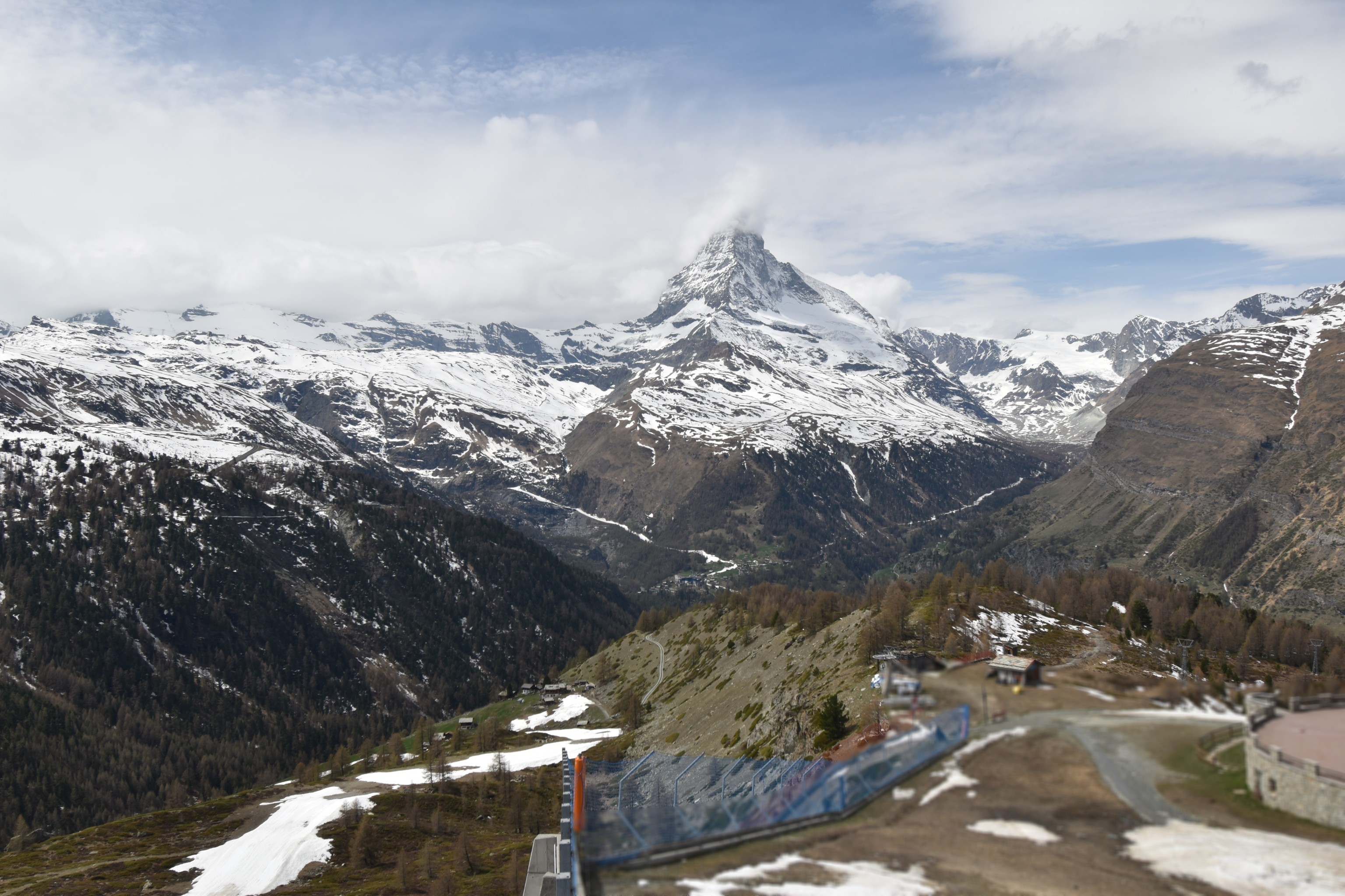 Archiv Foto Webcam Zermatt - Sunnega