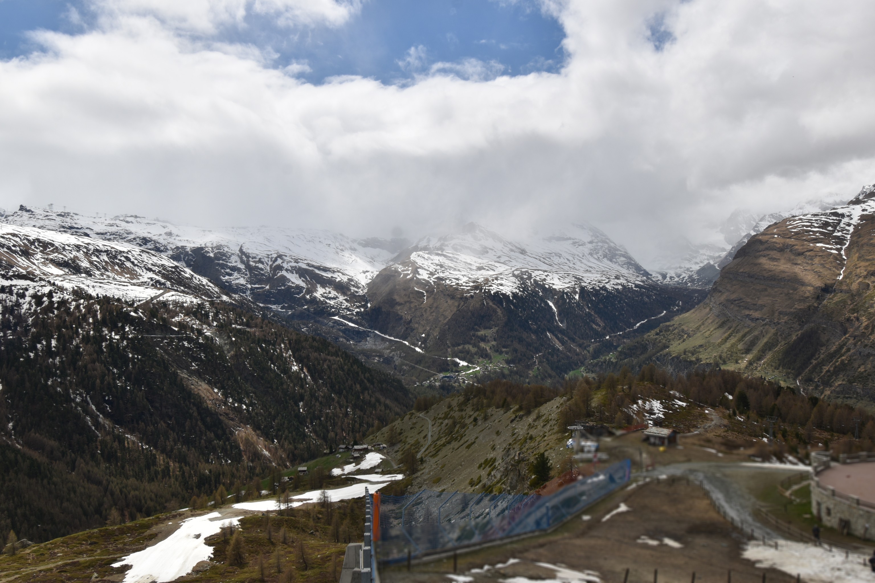 Archiv Foto Webcam Zermatt - Sunnega
