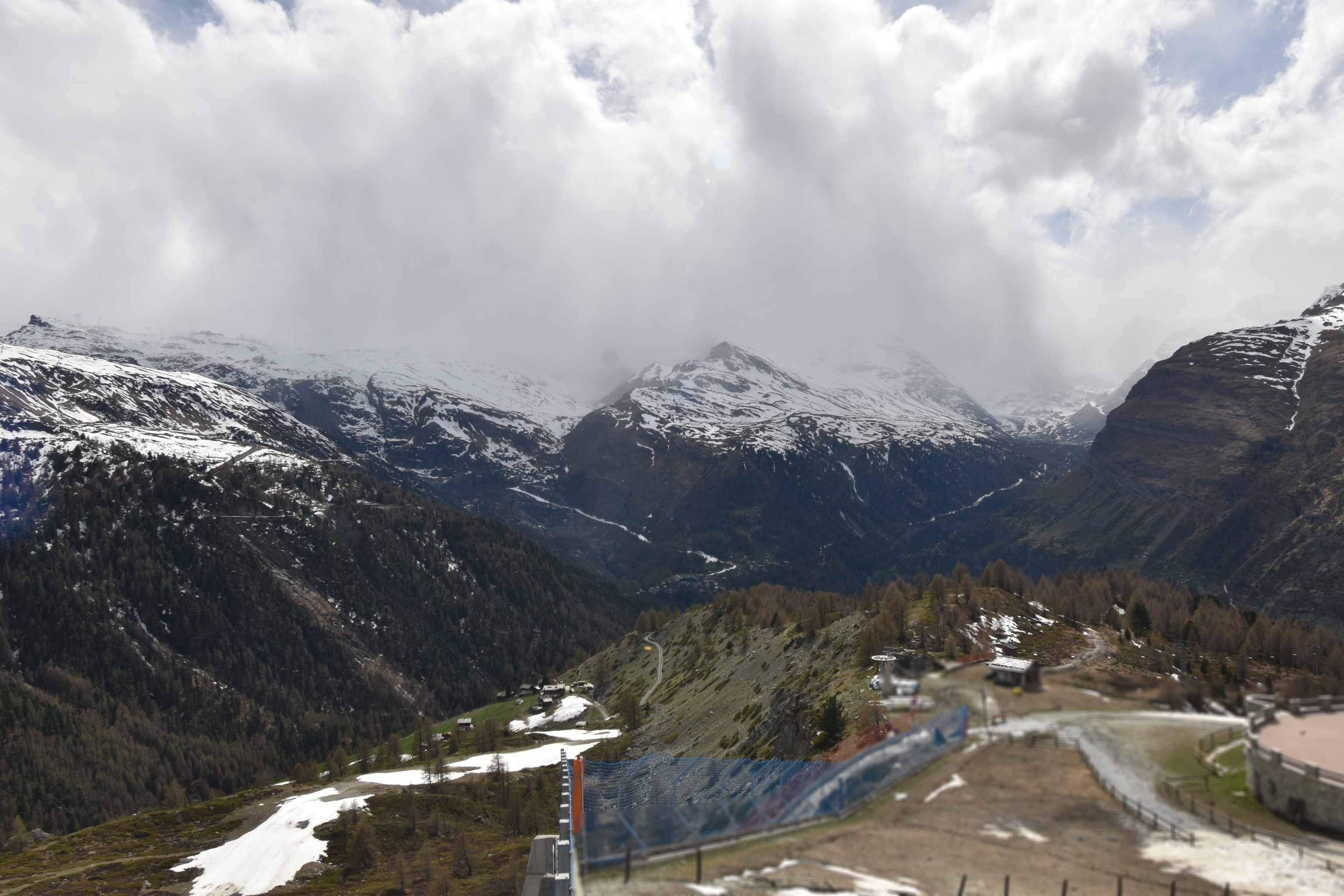 Archiv Foto Webcam Zermatt - Sunnega