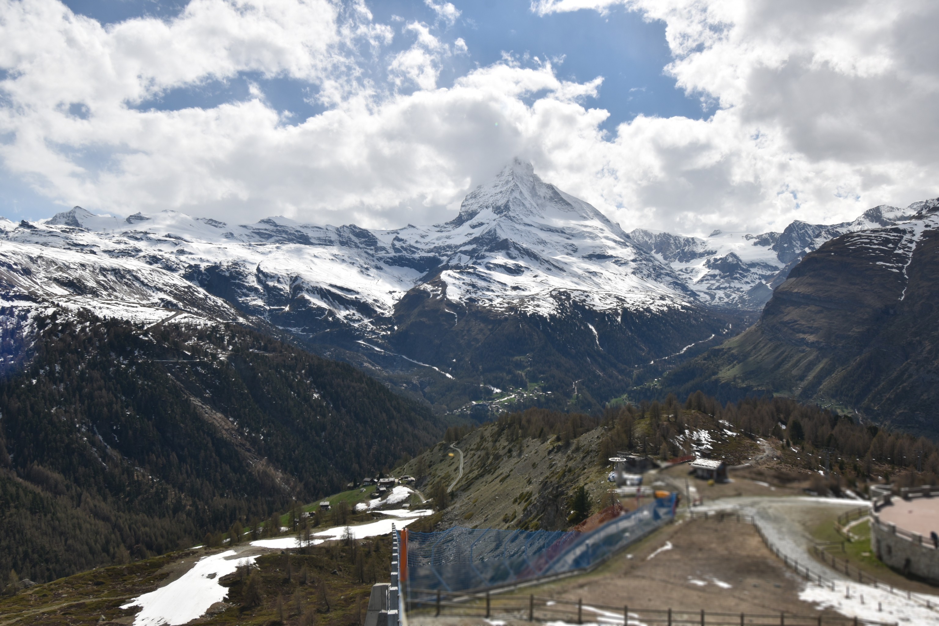 Archiv Foto Webcam Zermatt - Sunnega