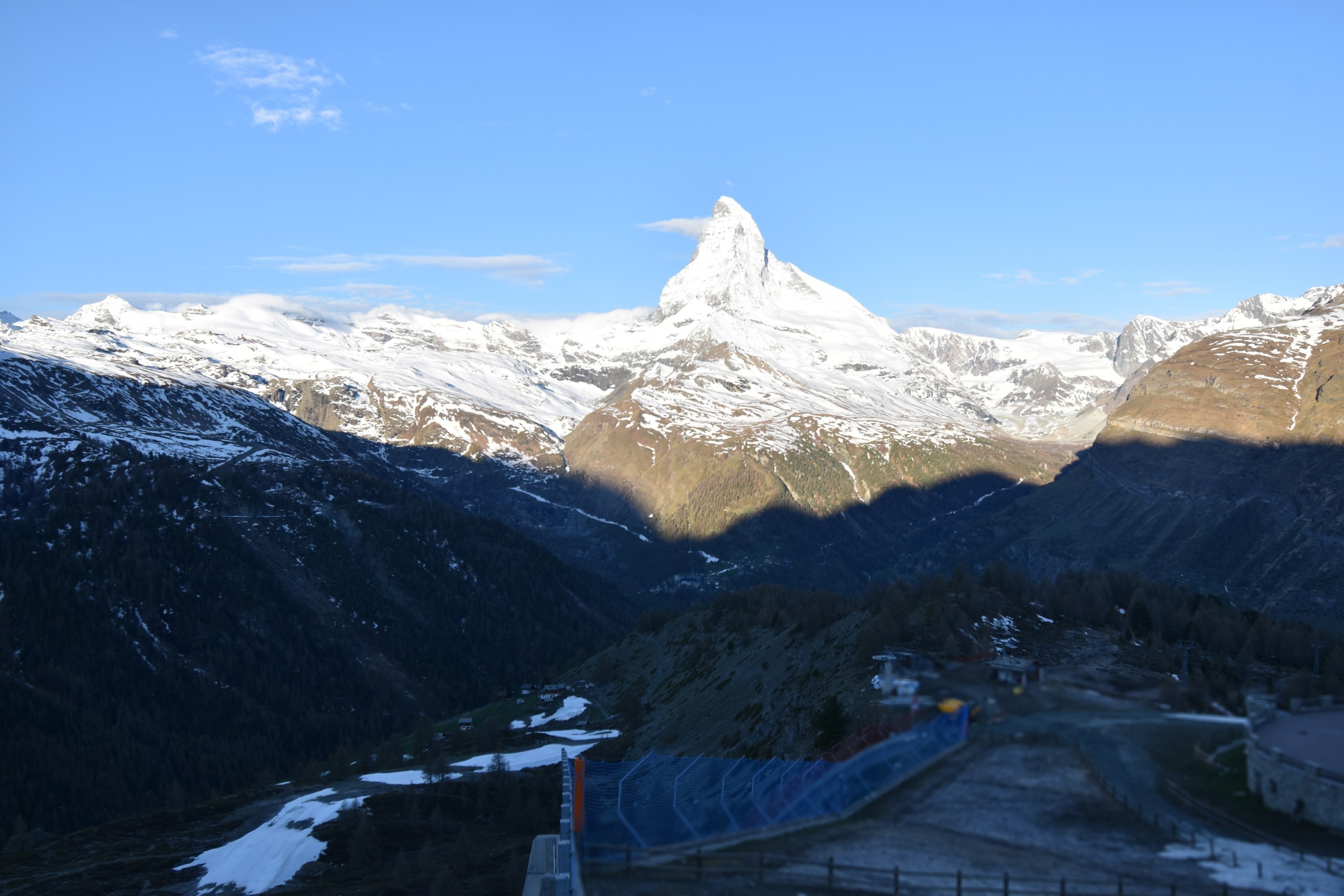 Archiv Foto Webcam Zermatt - Sunnega