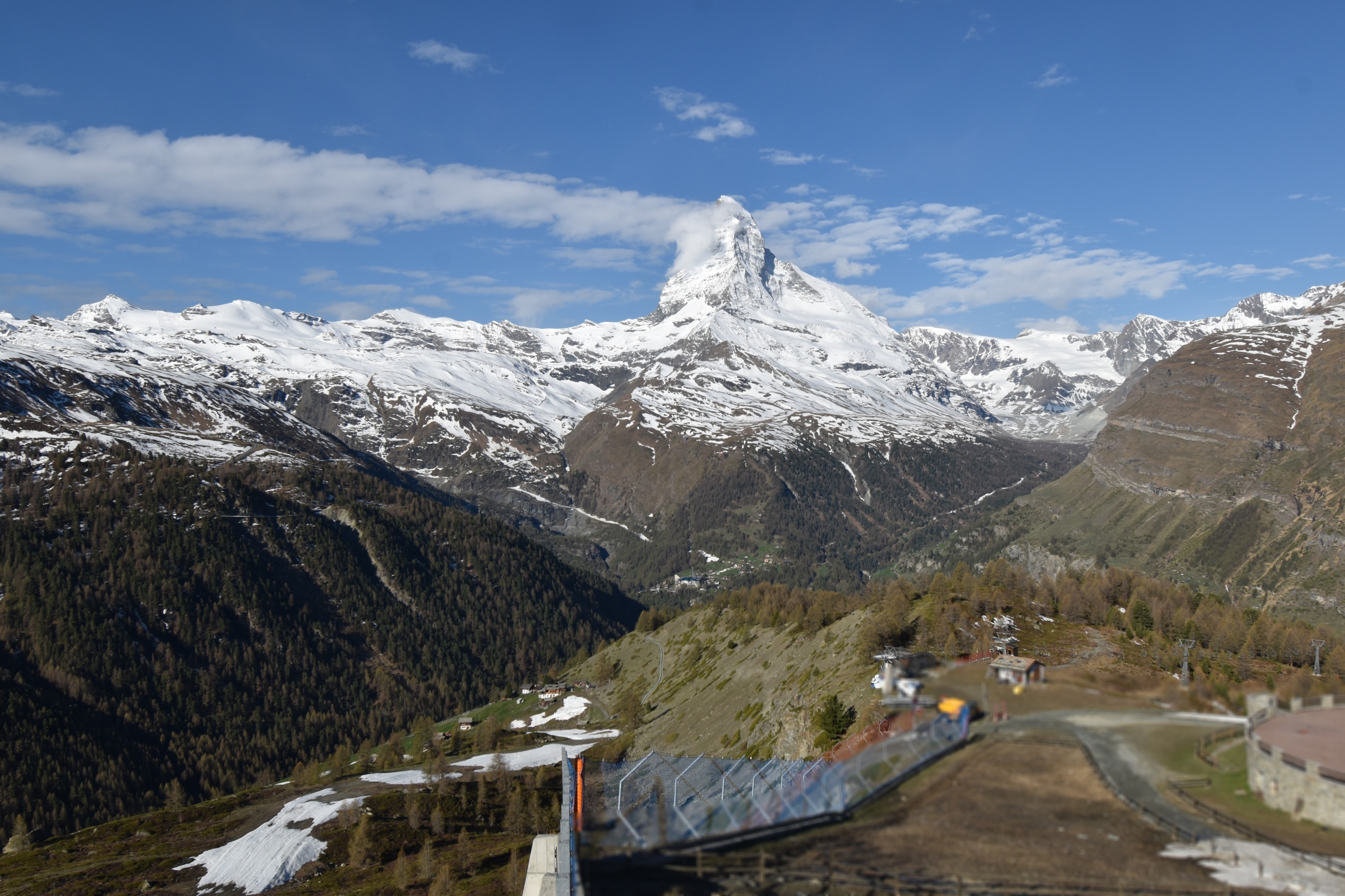 Archiv Foto Webcam Zermatt - Sunnega