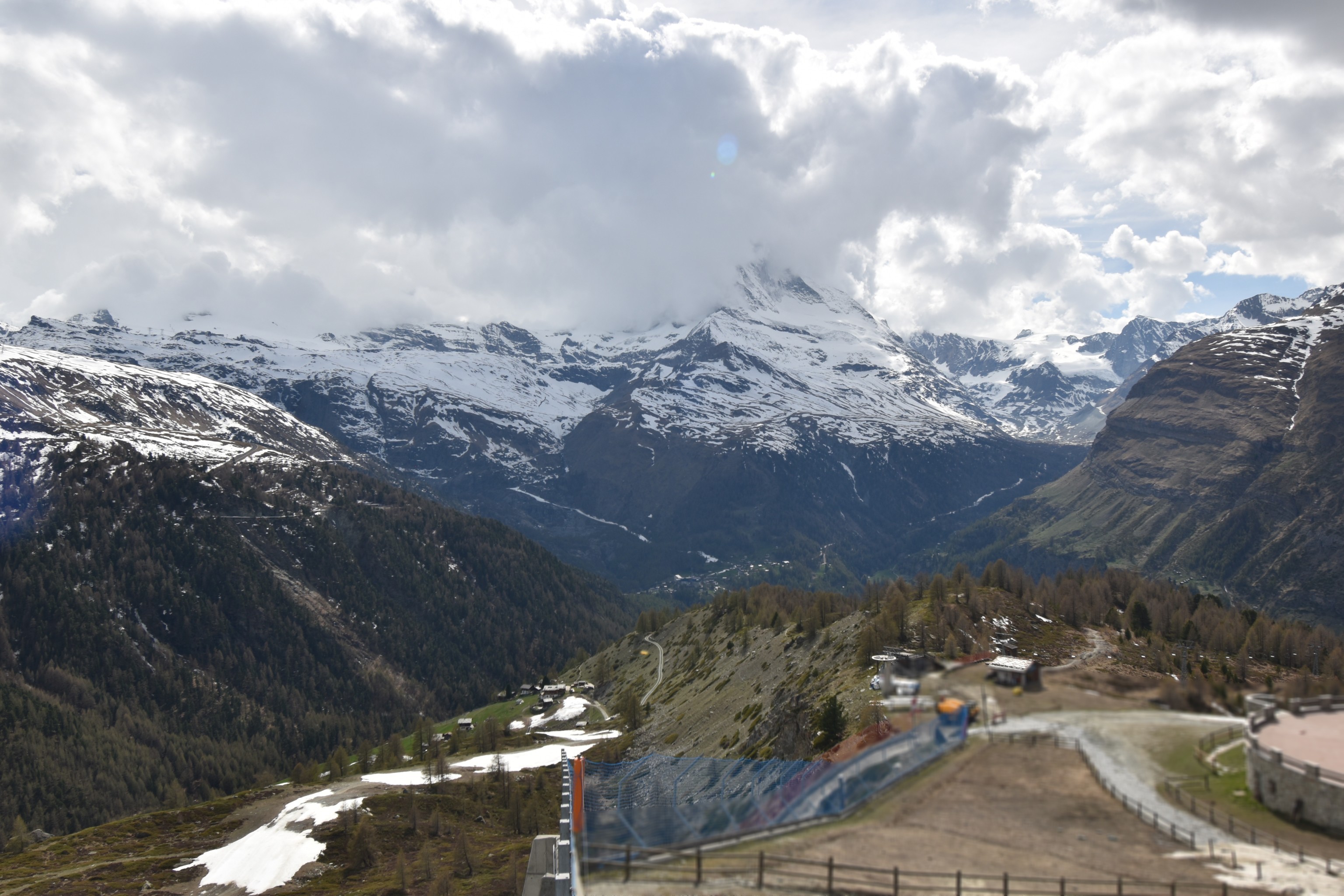 Archiv Foto Webcam Zermatt - Sunnega