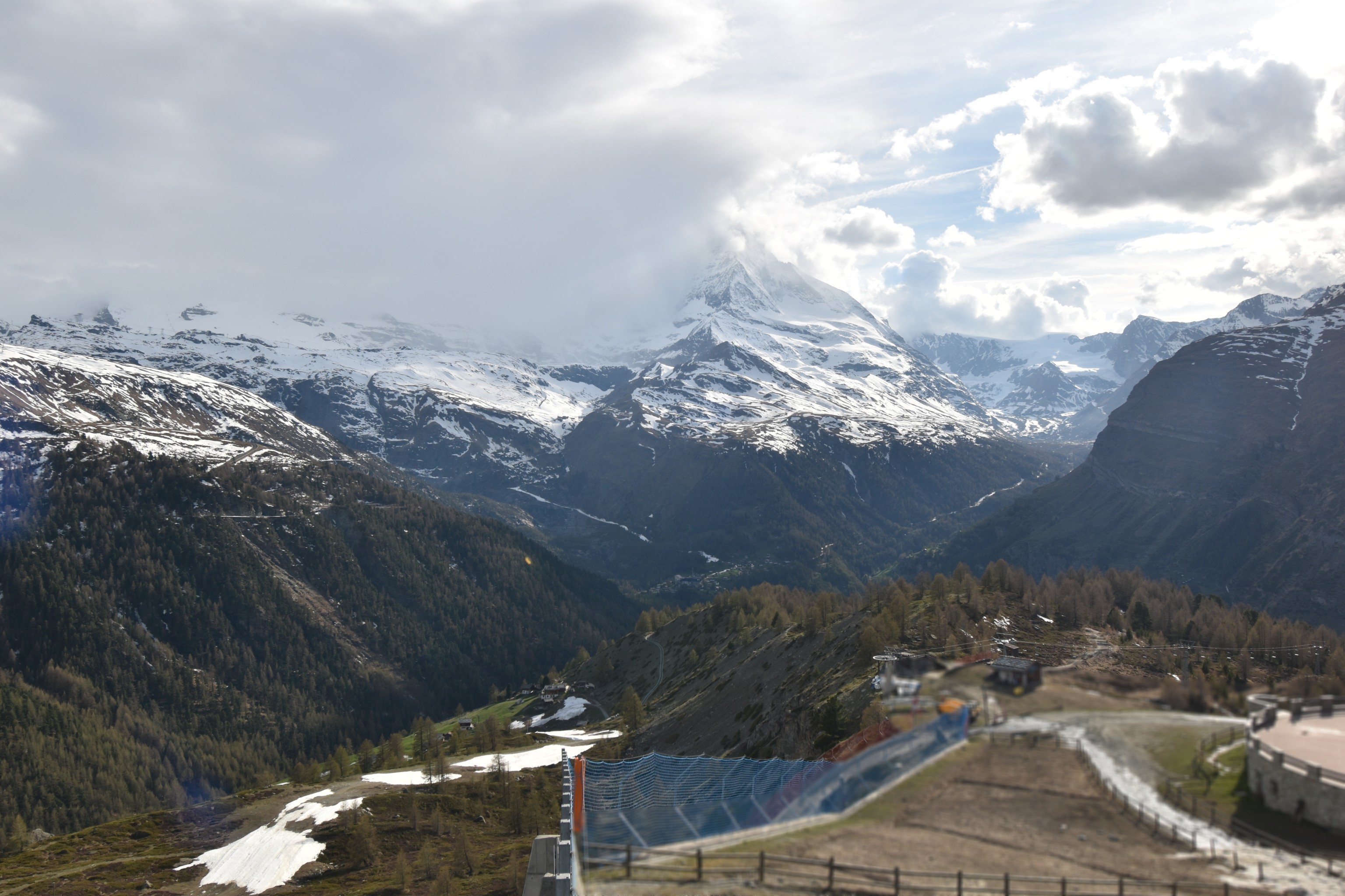 Archiv Foto Webcam Zermatt - Sunnega