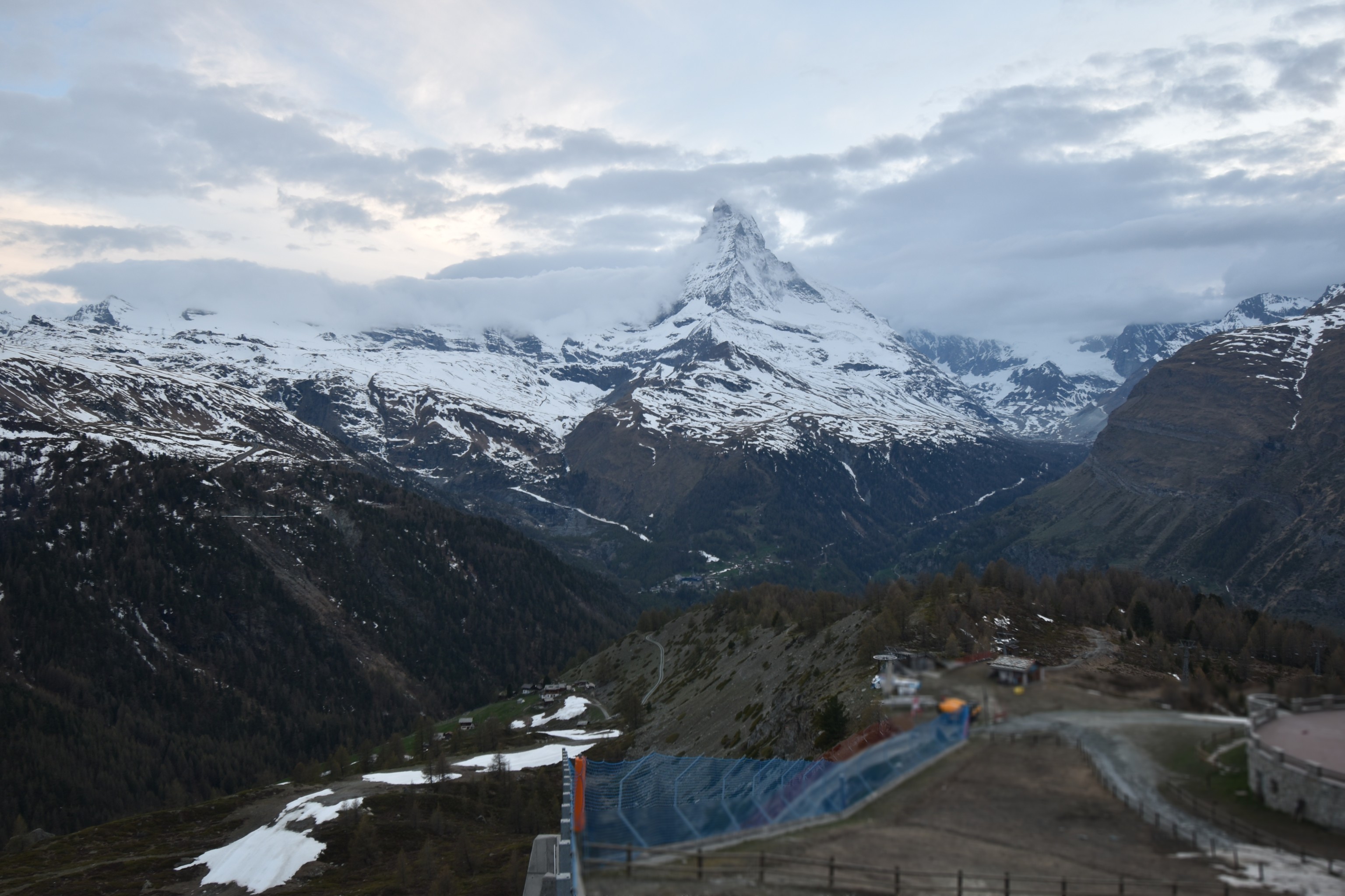 Archiv Foto Webcam Zermatt - Sunnega