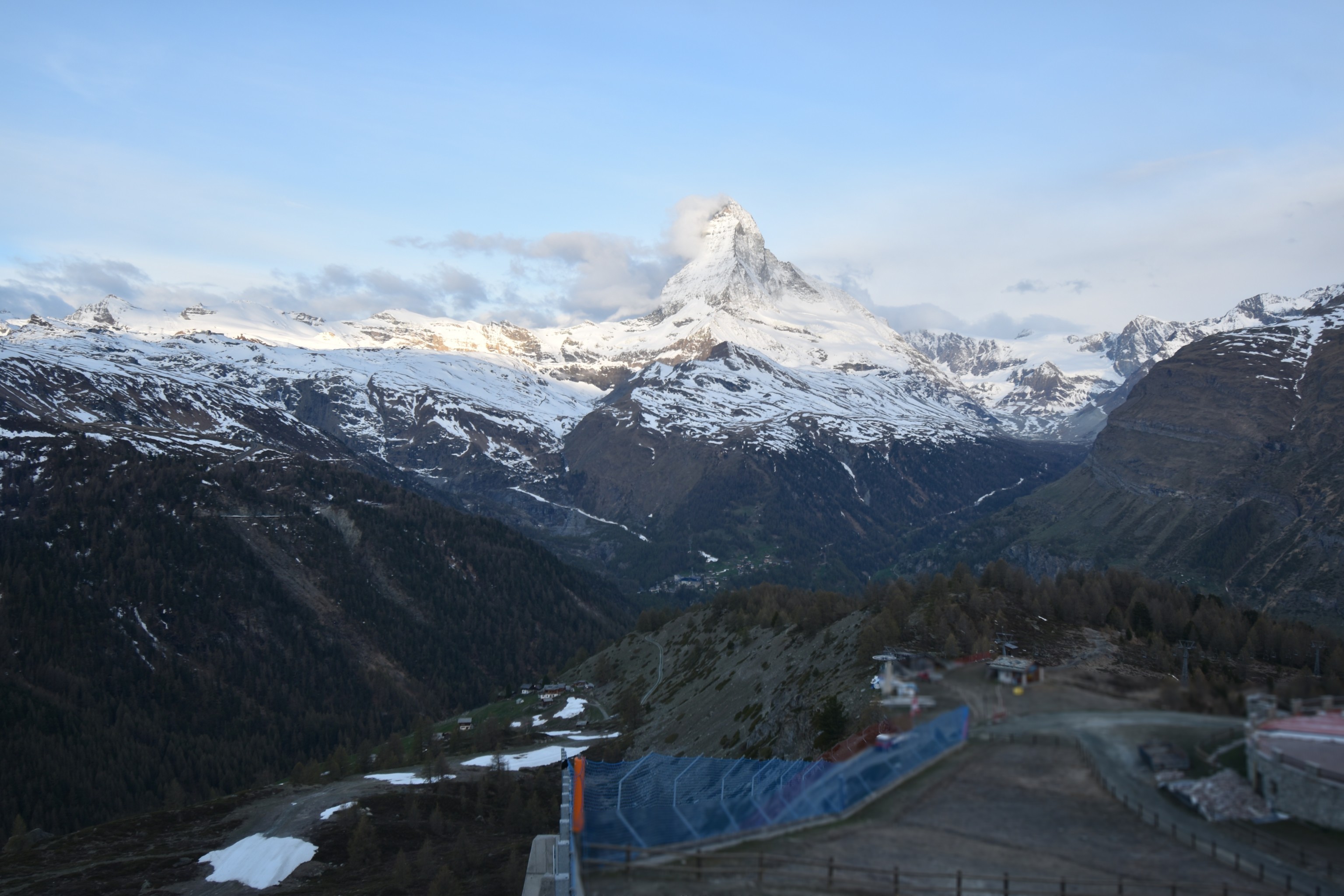 Archiv Foto Webcam Zermatt - Sunnega
