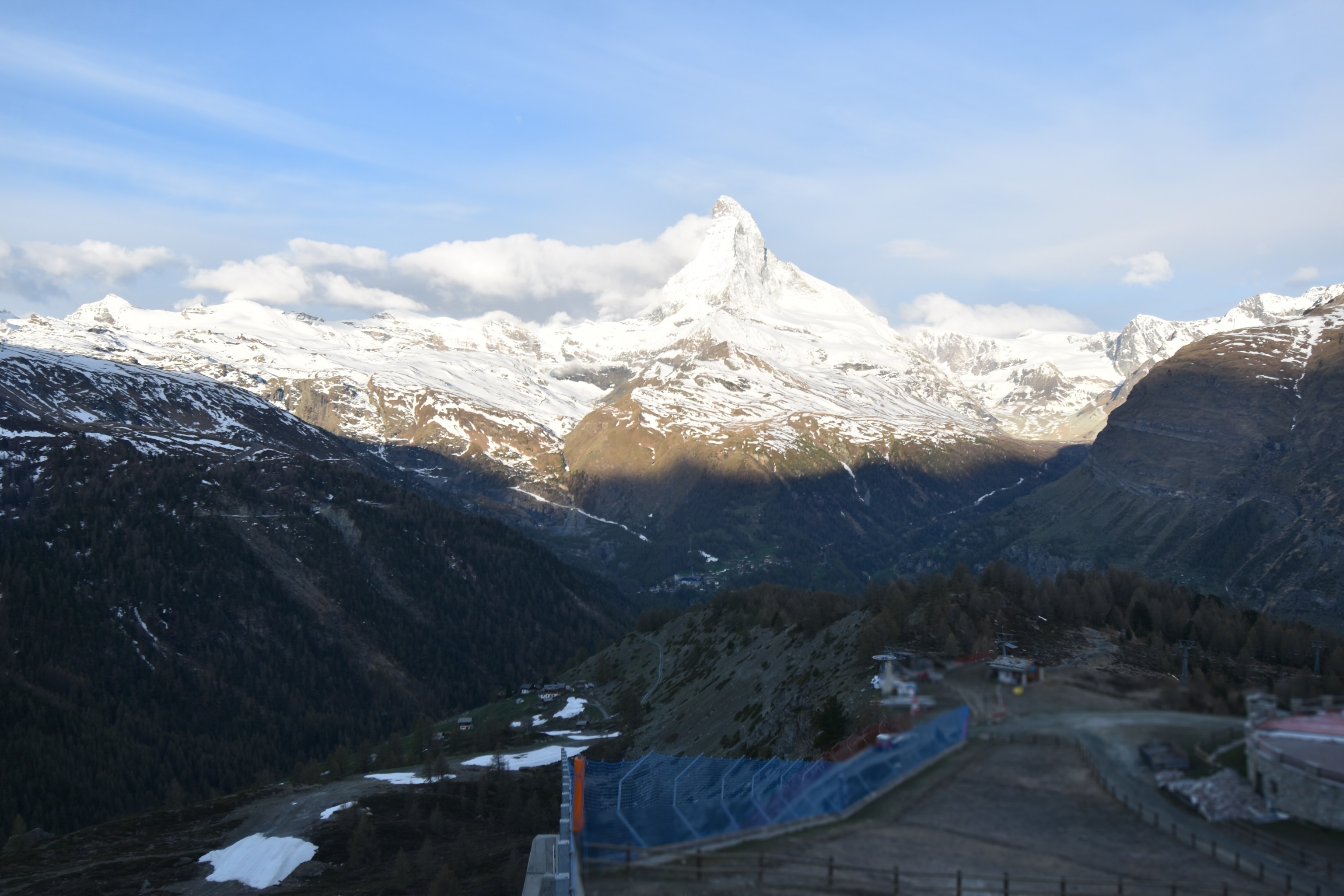 Archiv Foto Webcam Zermatt - Sunnega