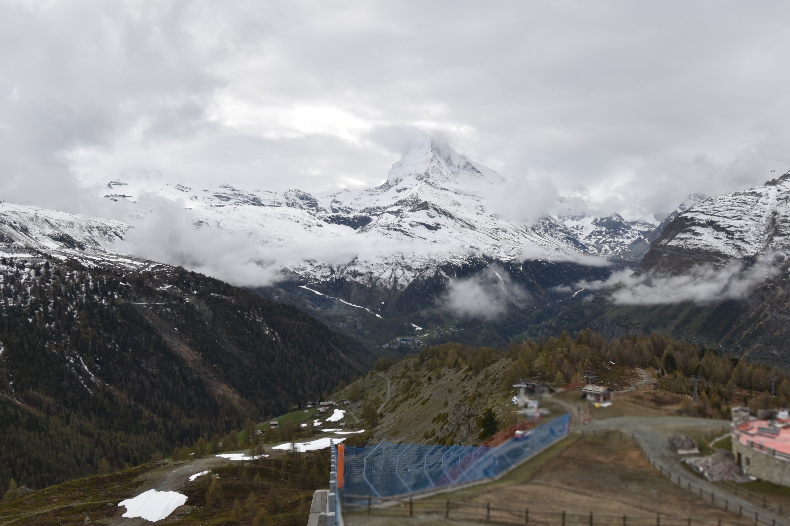 Archiv Foto Webcam Zermatt - Sunnega
