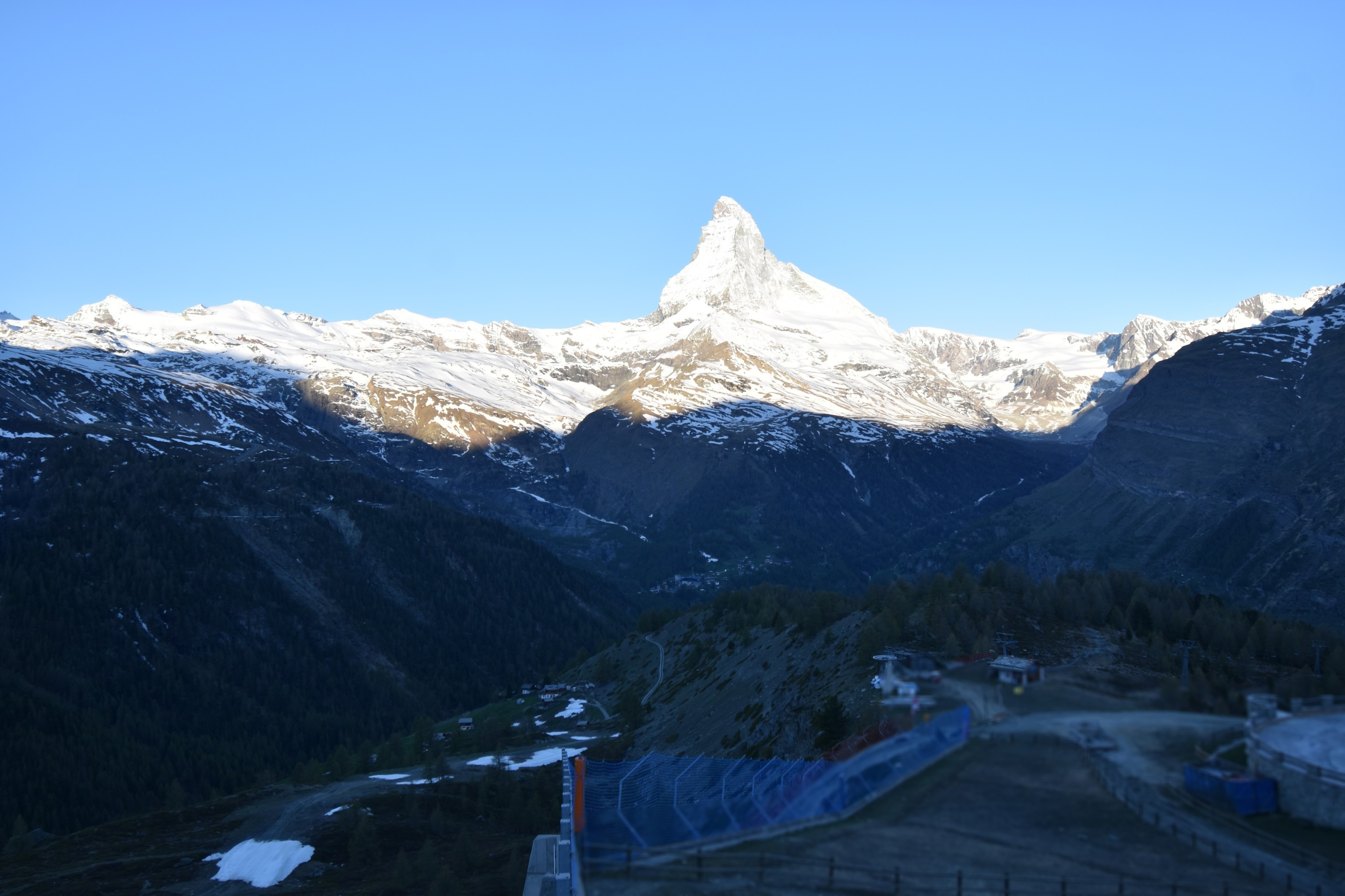 Archiv Foto Webcam Zermatt - Sunnega