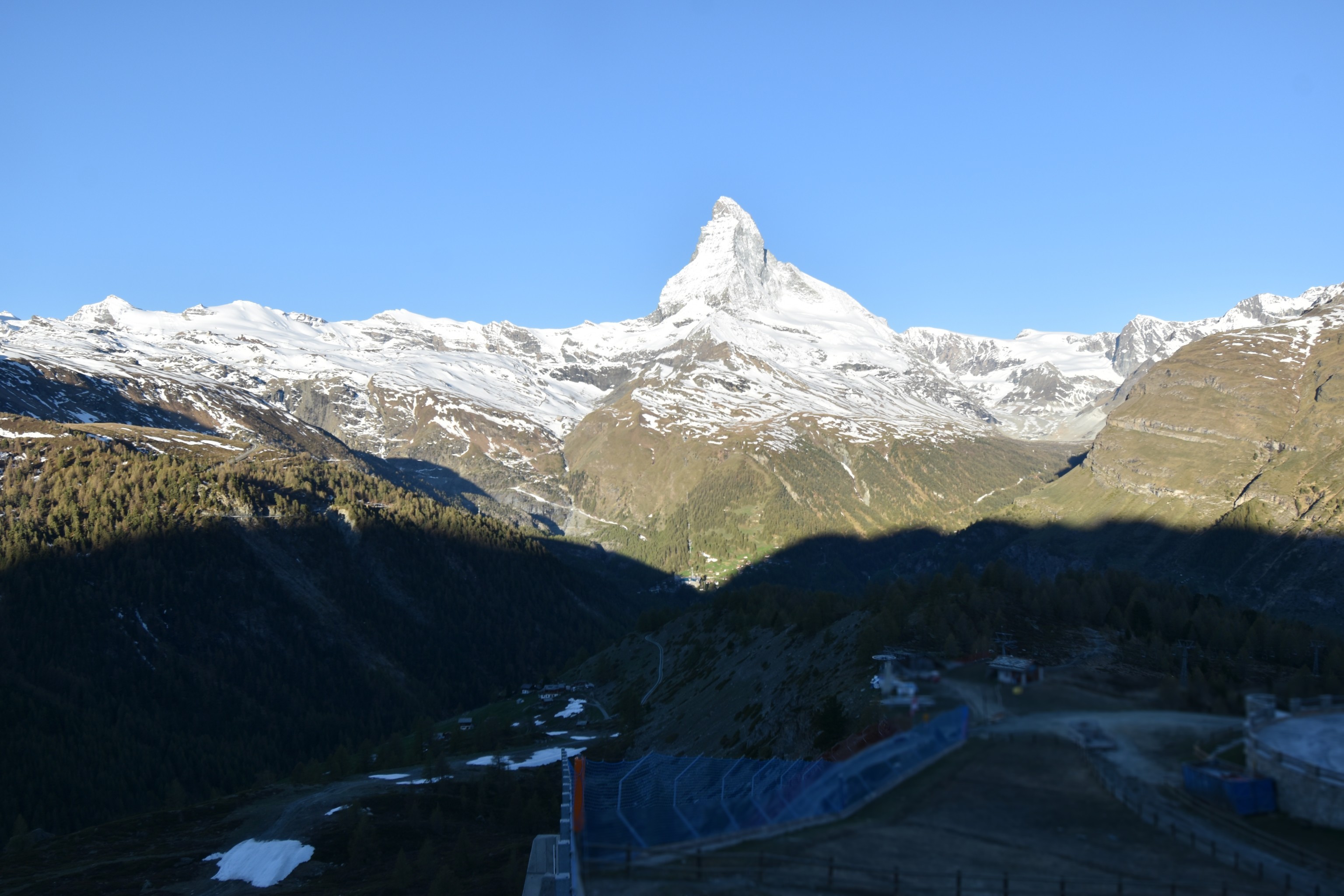 Archiv Foto Webcam Zermatt - Sunnega