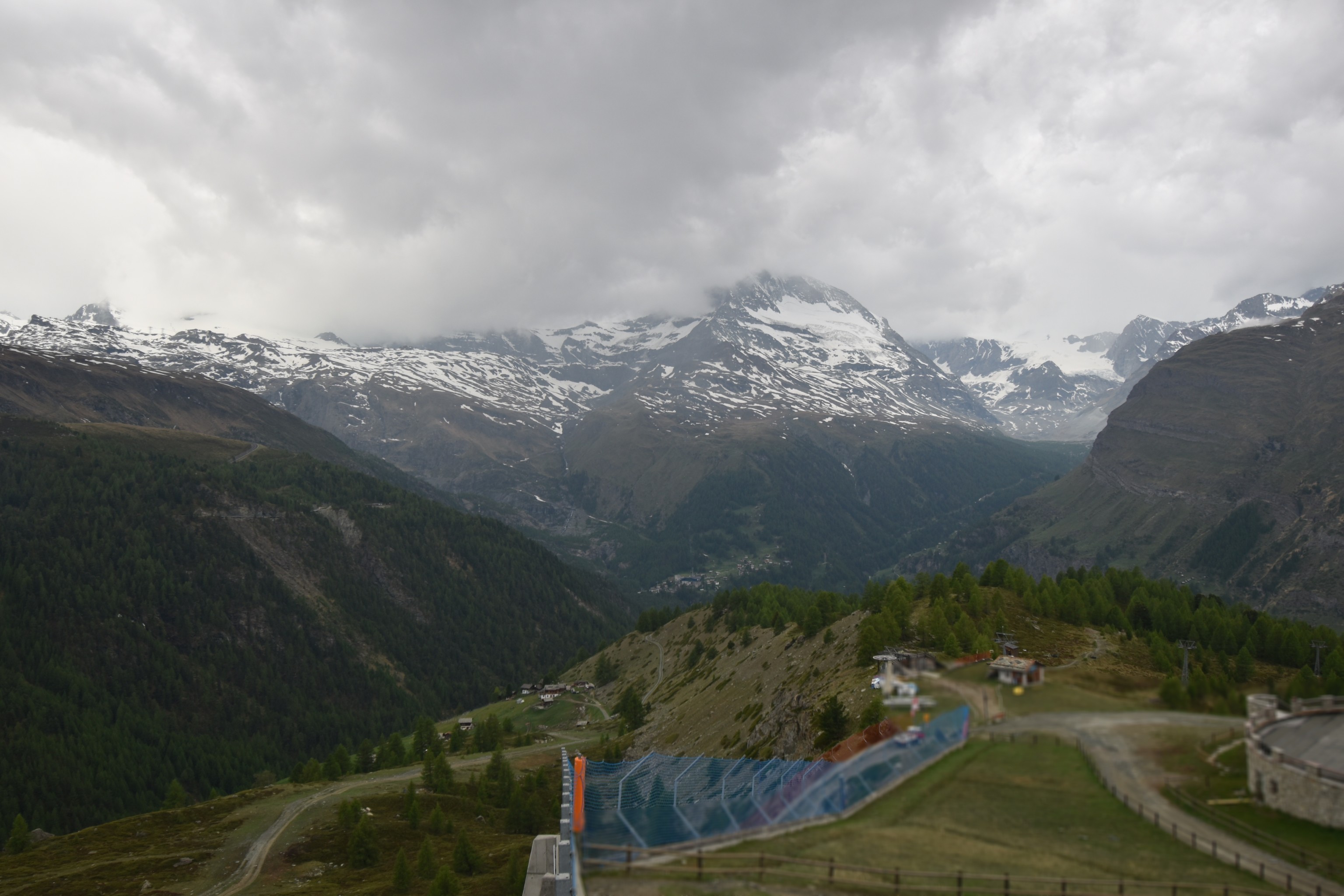 Archiv Foto Webcam Zermatt - Sunnega