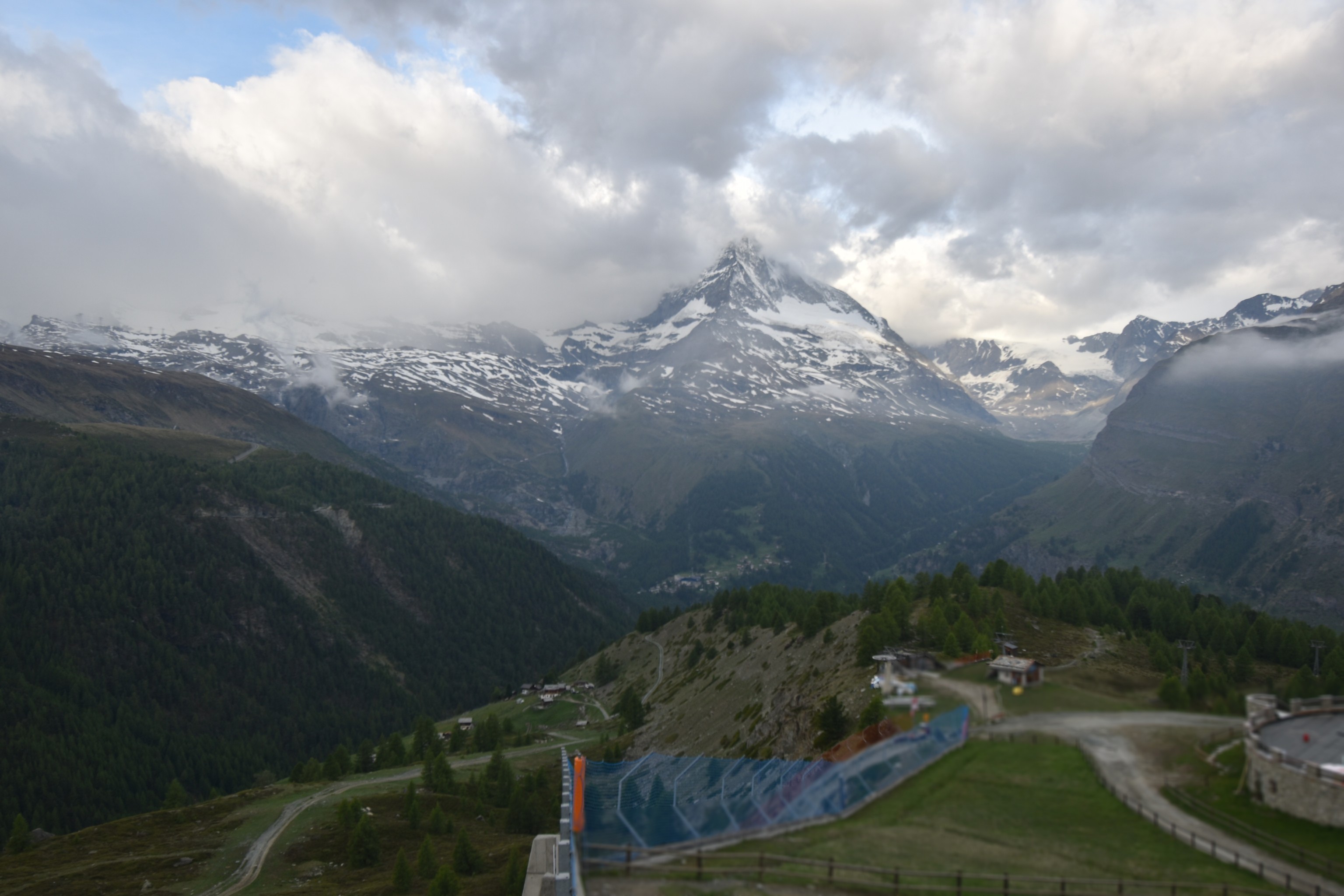 Archiv Foto Webcam Zermatt - Sunnega