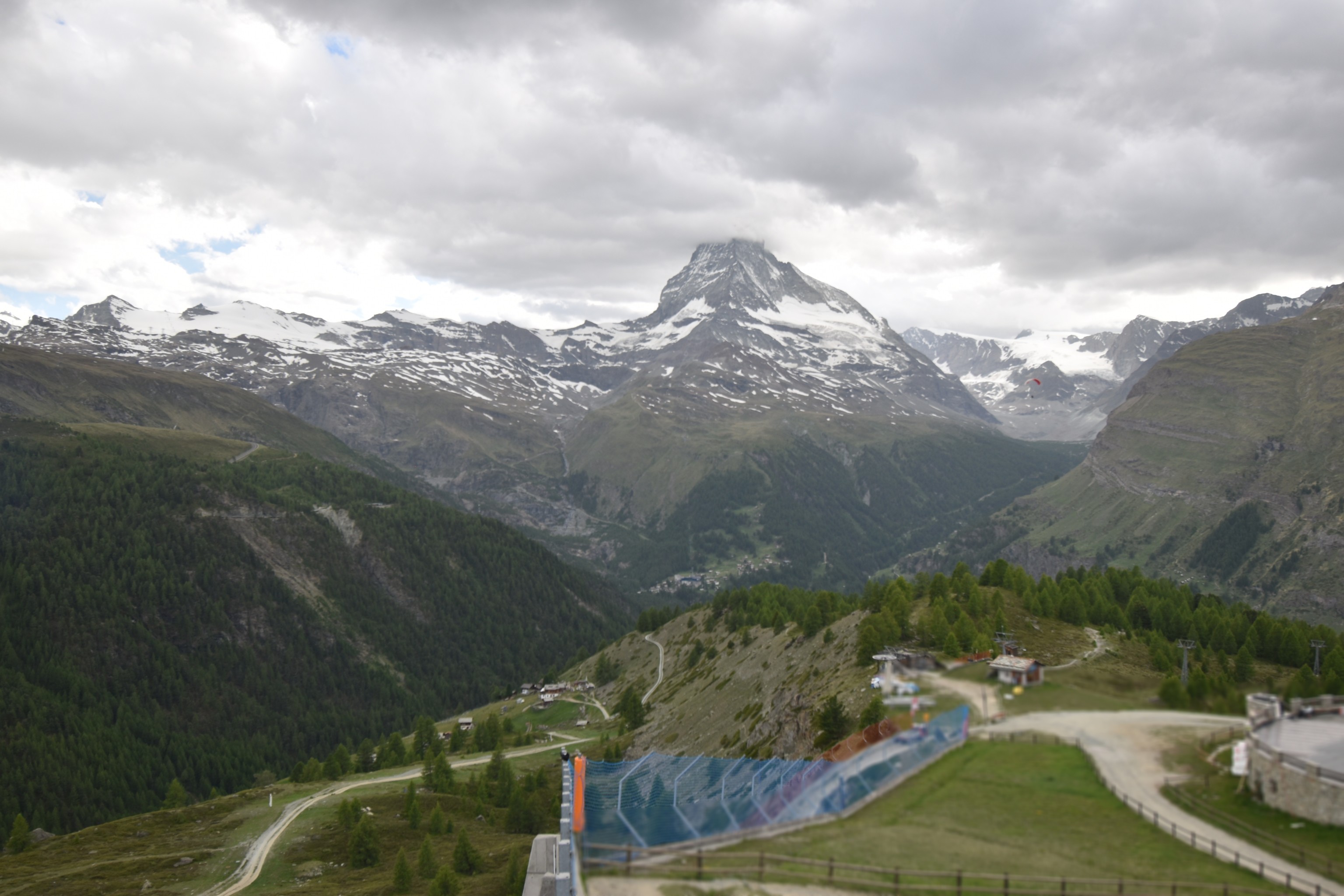 Archiv Foto Webcam Zermatt - Sunnega