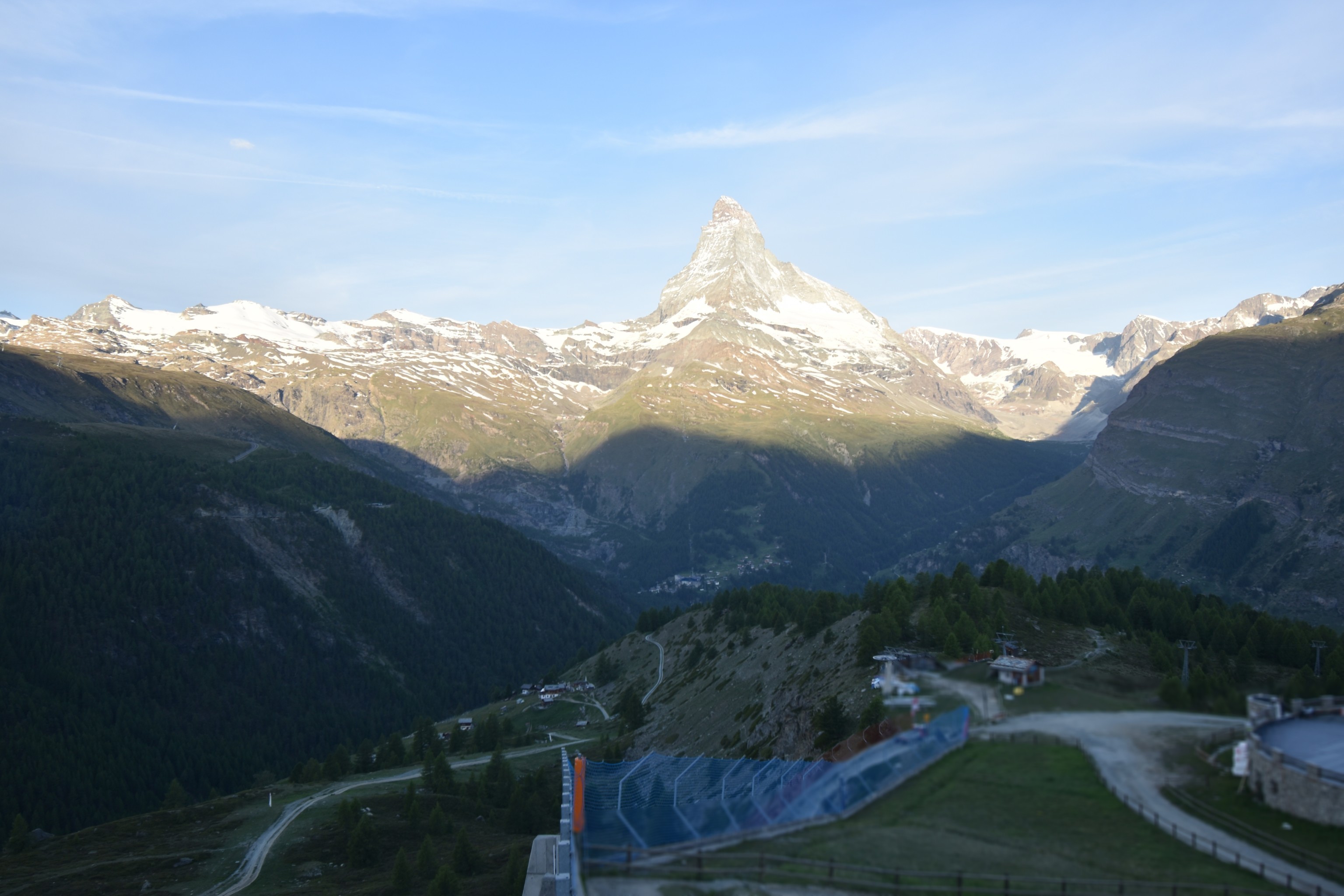 Archiv Foto Webcam Zermatt - Sunnega