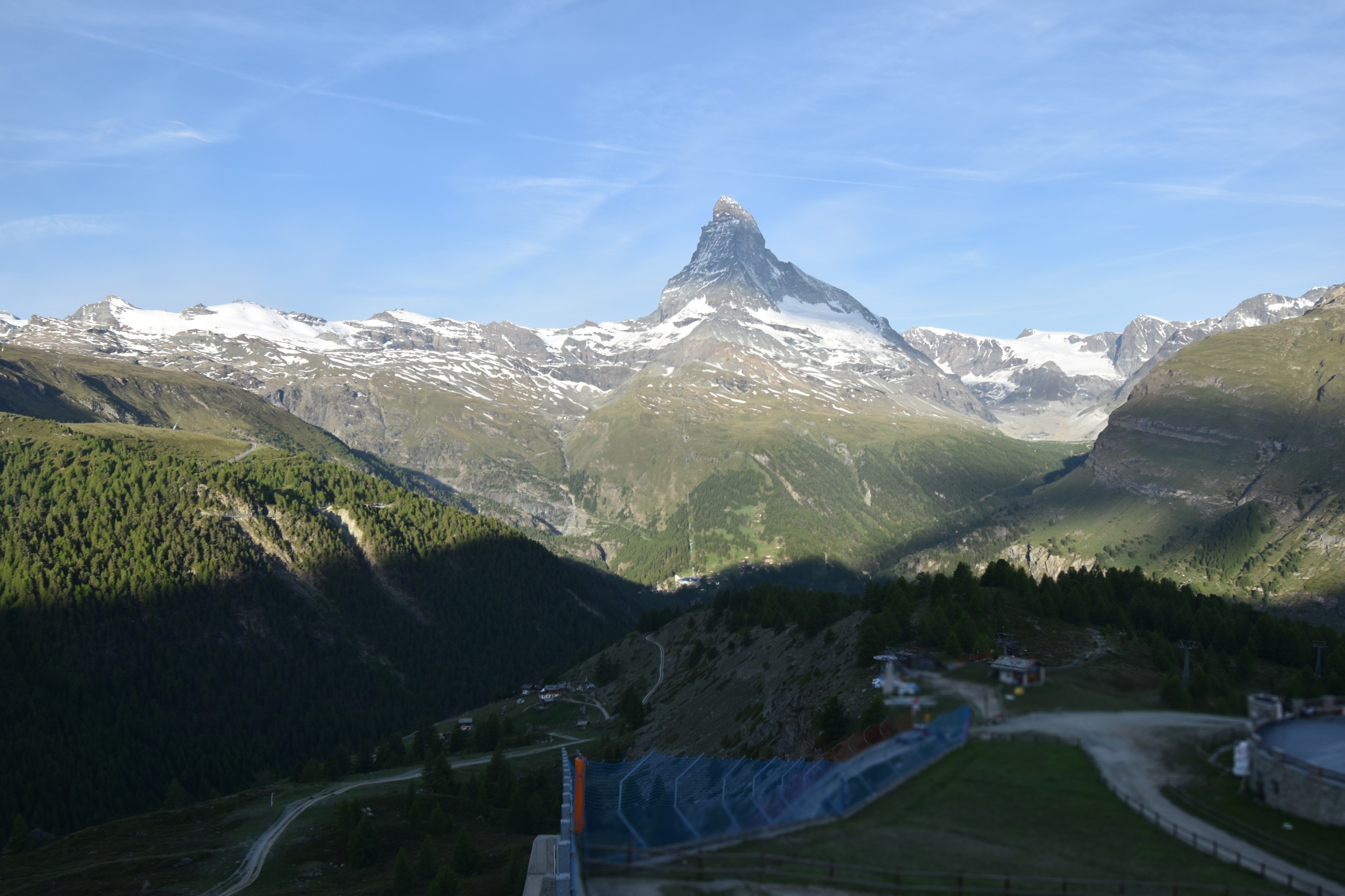 Archiv Foto Webcam Zermatt - Sunnega