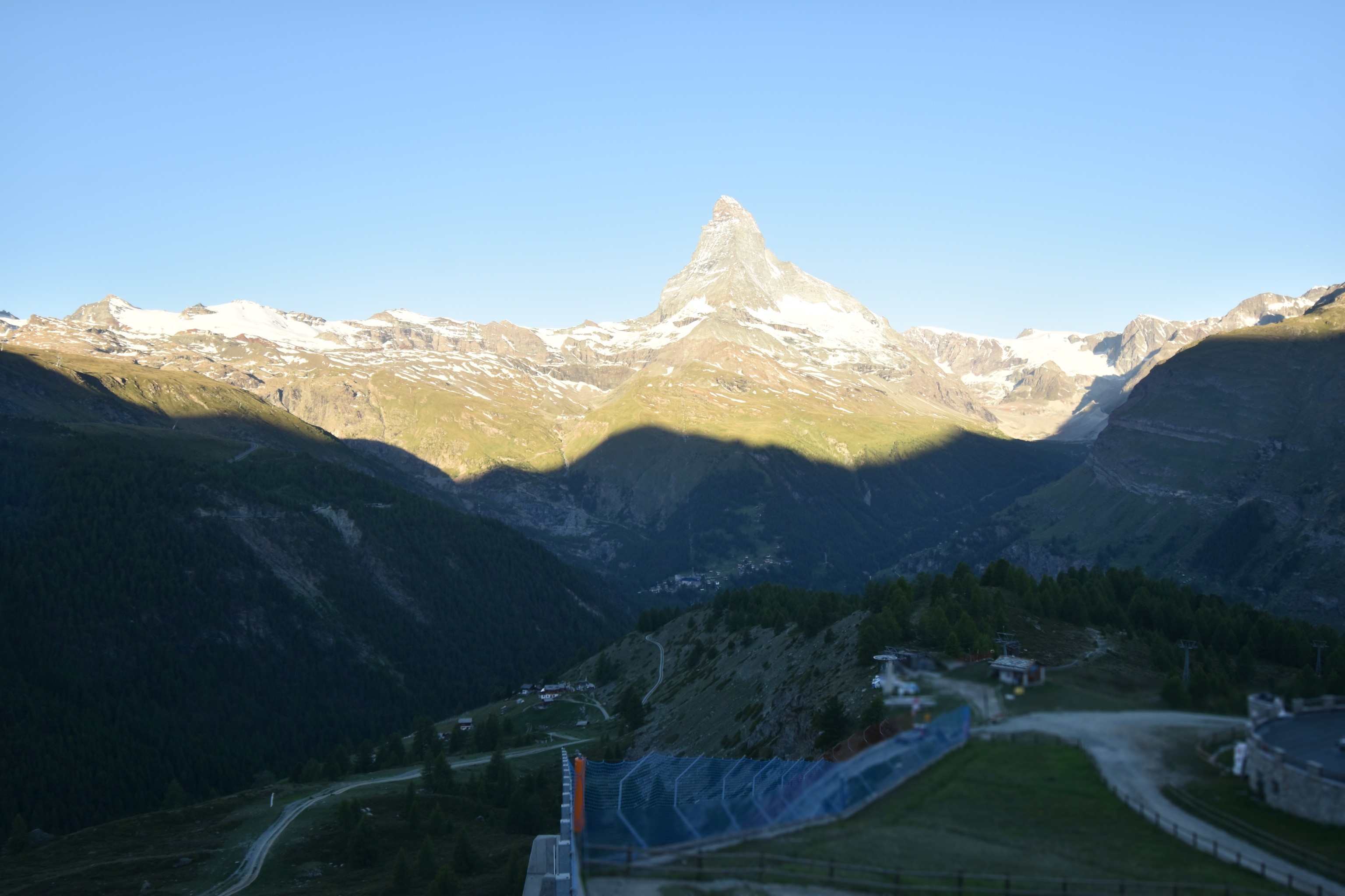Archiv Foto Webcam Zermatt - Sunnega