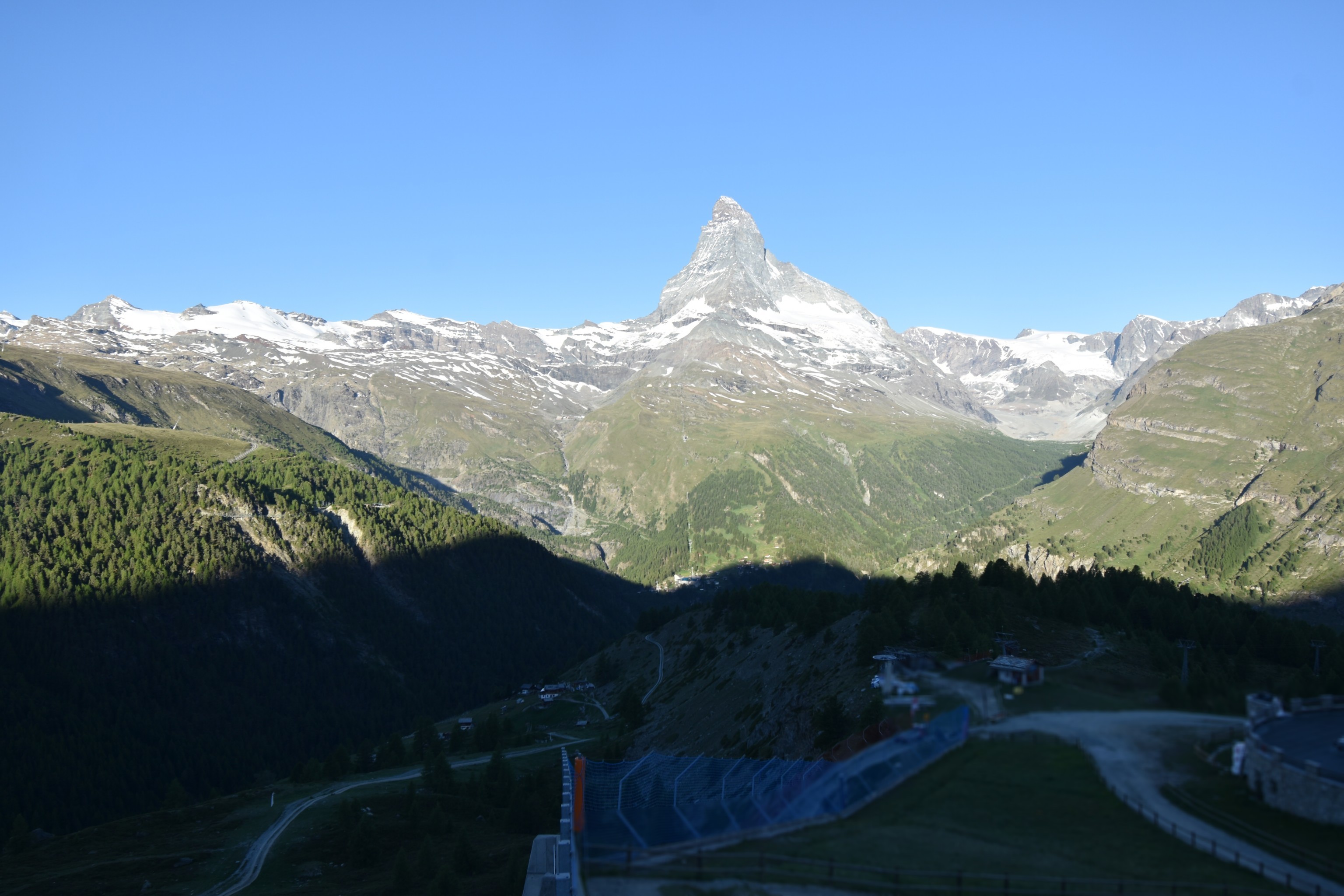 Archiv Foto Webcam Zermatt - Sunnega
