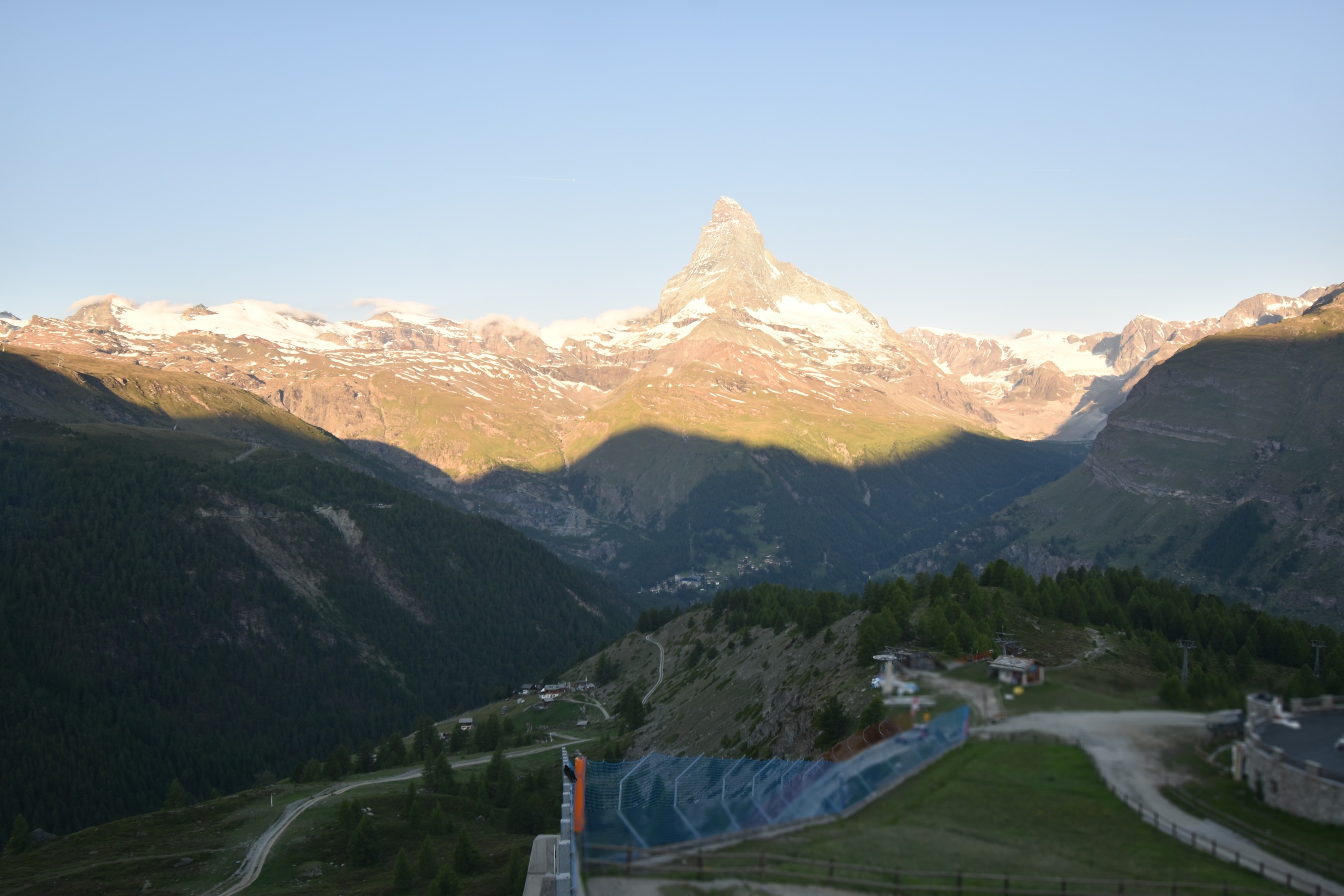 Archiv Foto Webcam Zermatt - Sunnega