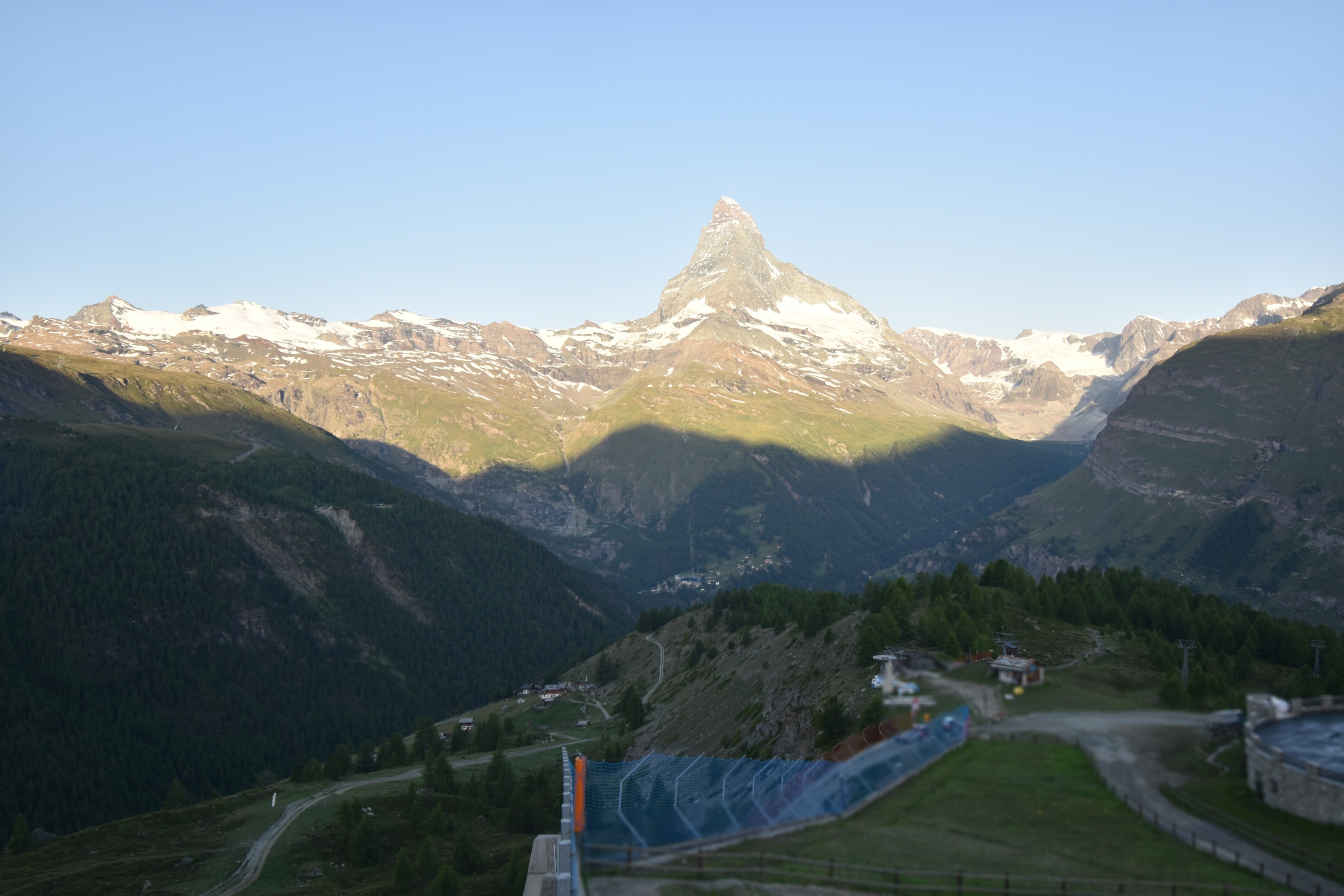 Archiv Foto Webcam Zermatt - Sunnega