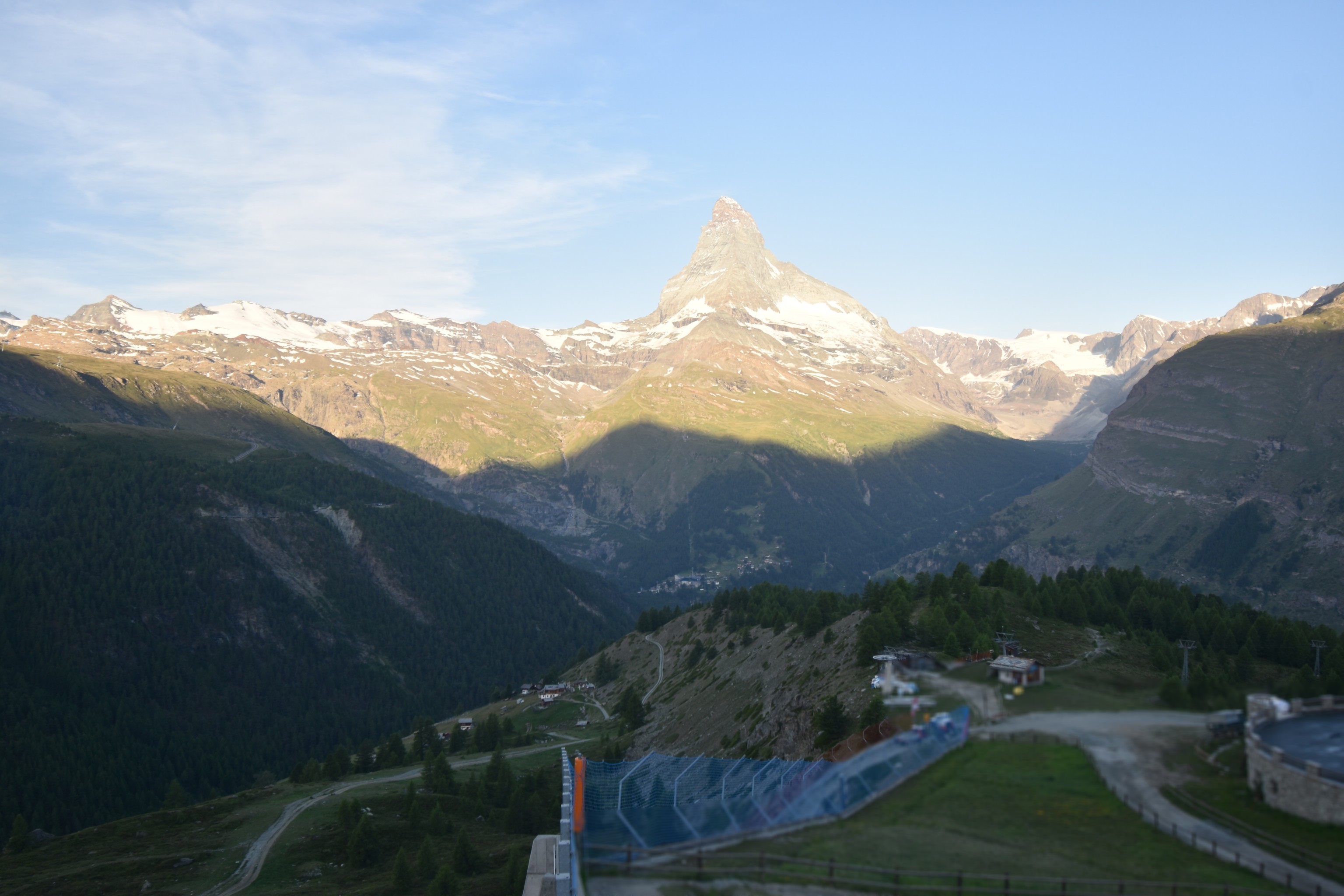 Archiv Foto Webcam Zermatt - Sunnega