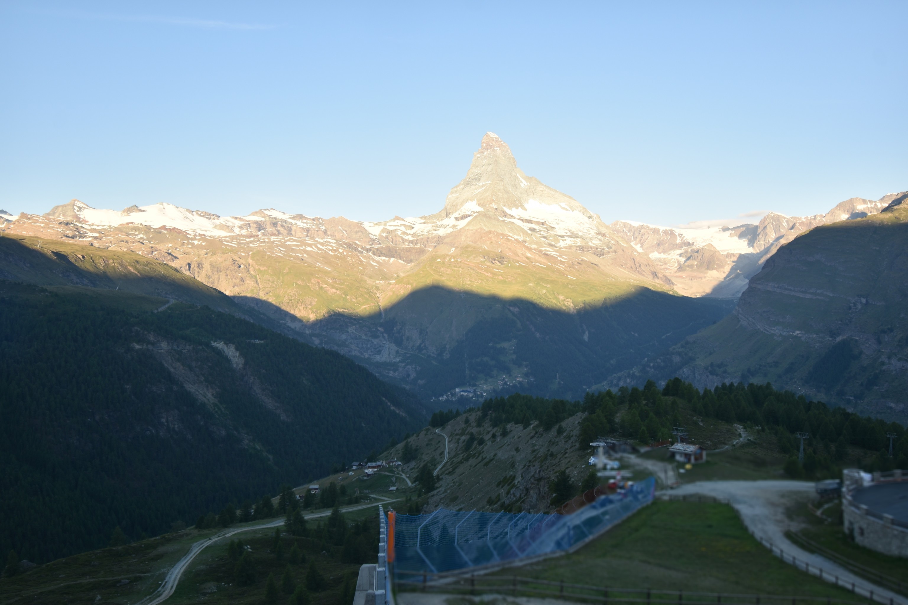 Archiv Foto Webcam Zermatt - Sunnega
