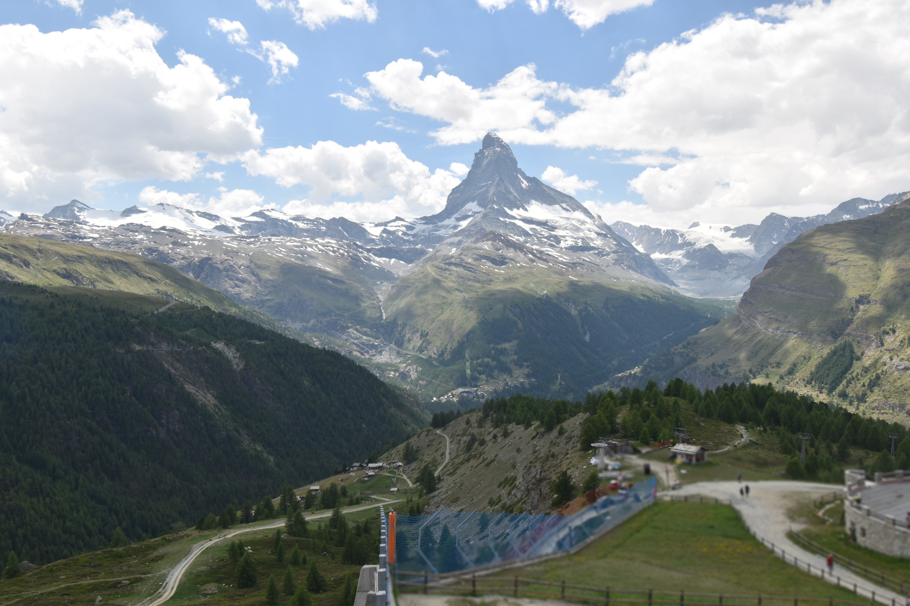 Archiv Foto Webcam Zermatt - Sunnega