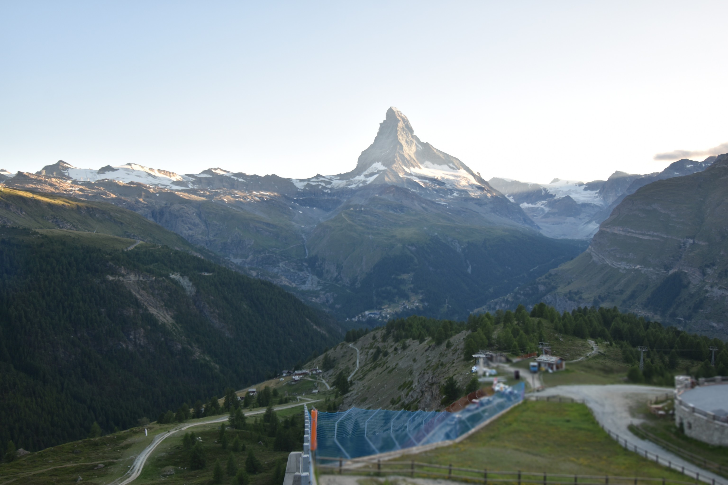 Archiv Foto Webcam Zermatt - Sunnega