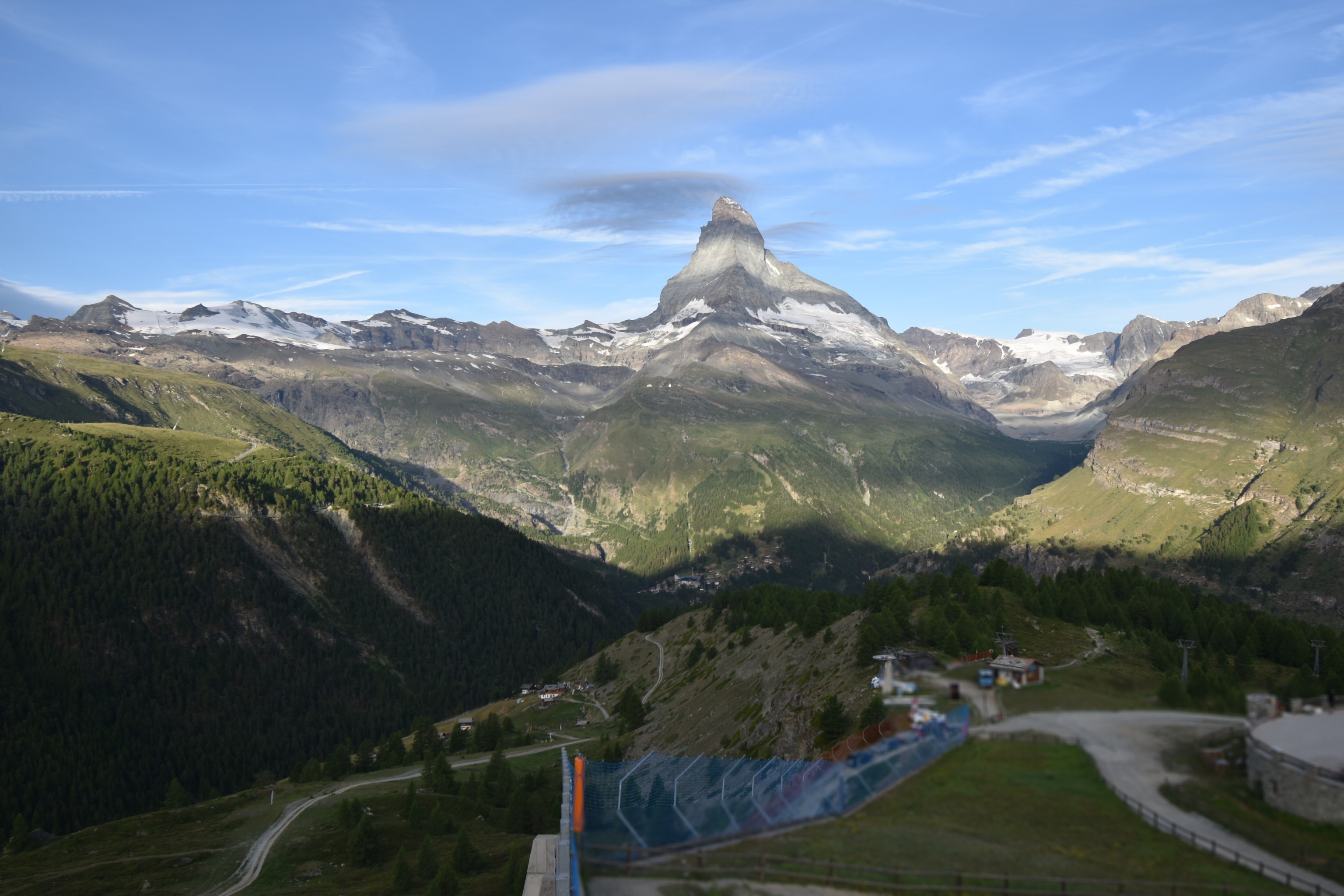 Archiv Foto Webcam Zermatt - Sunnega