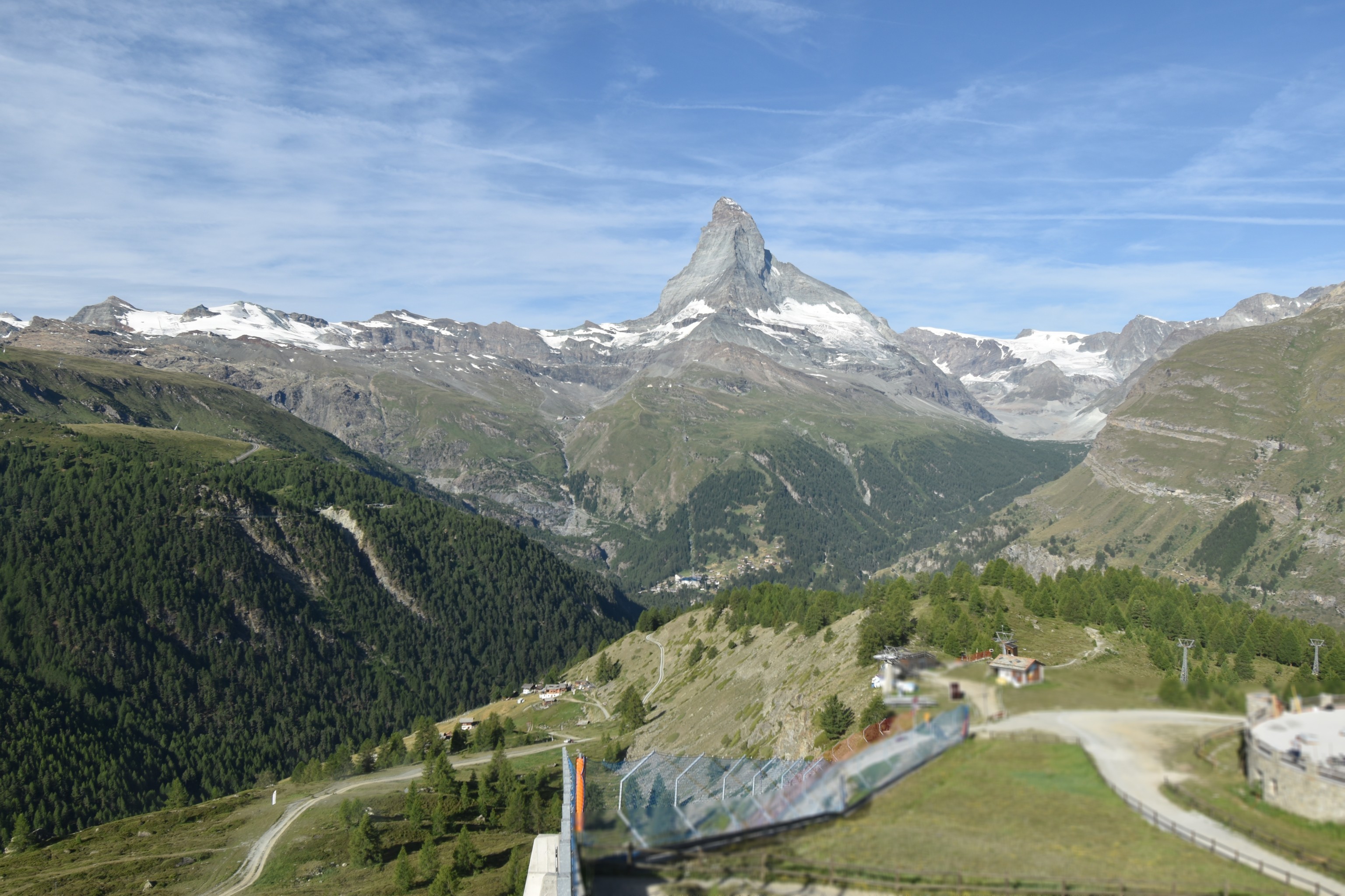 Archiv Foto Webcam Zermatt - Sunnega
