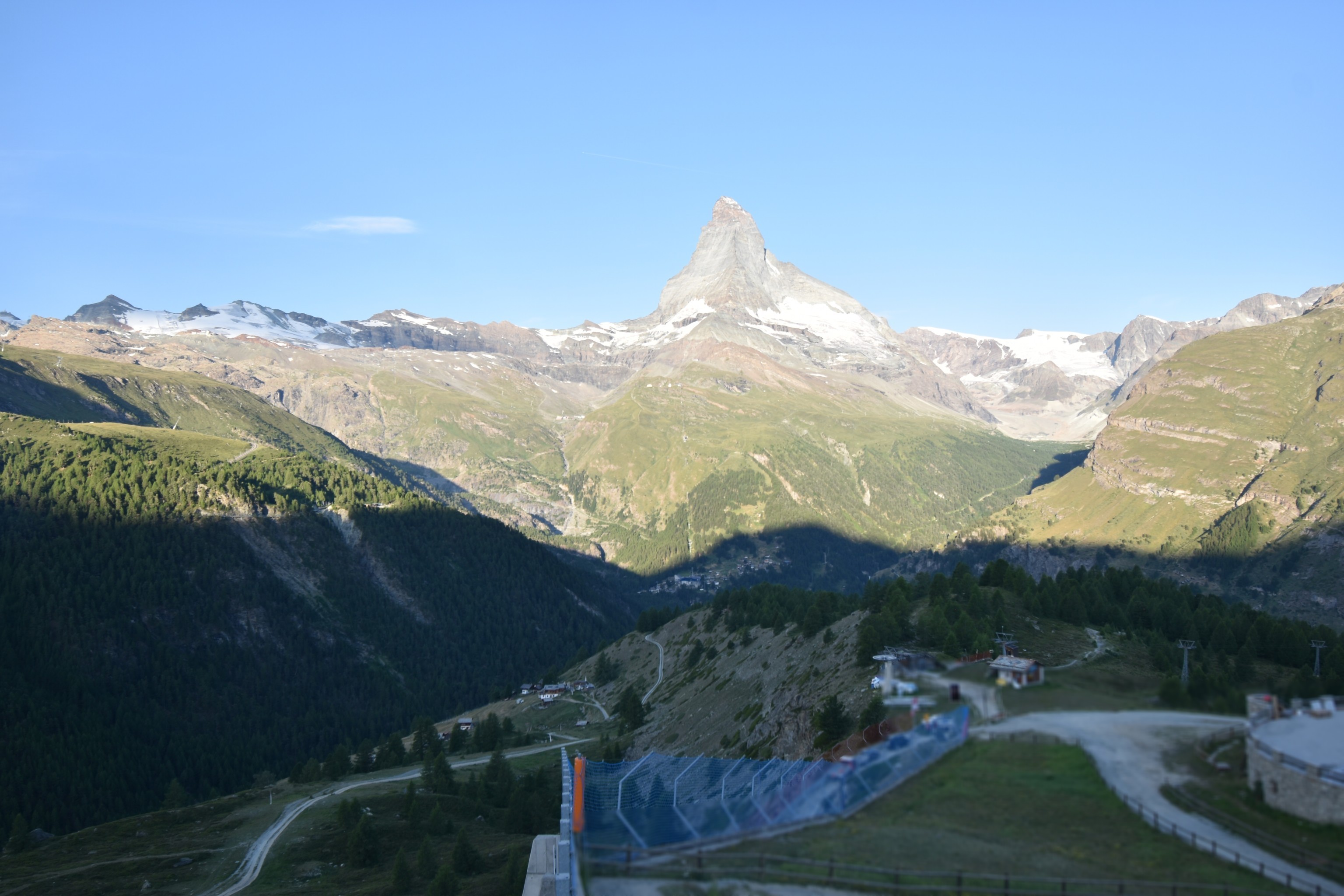 Archiv Foto Webcam Zermatt - Sunnega