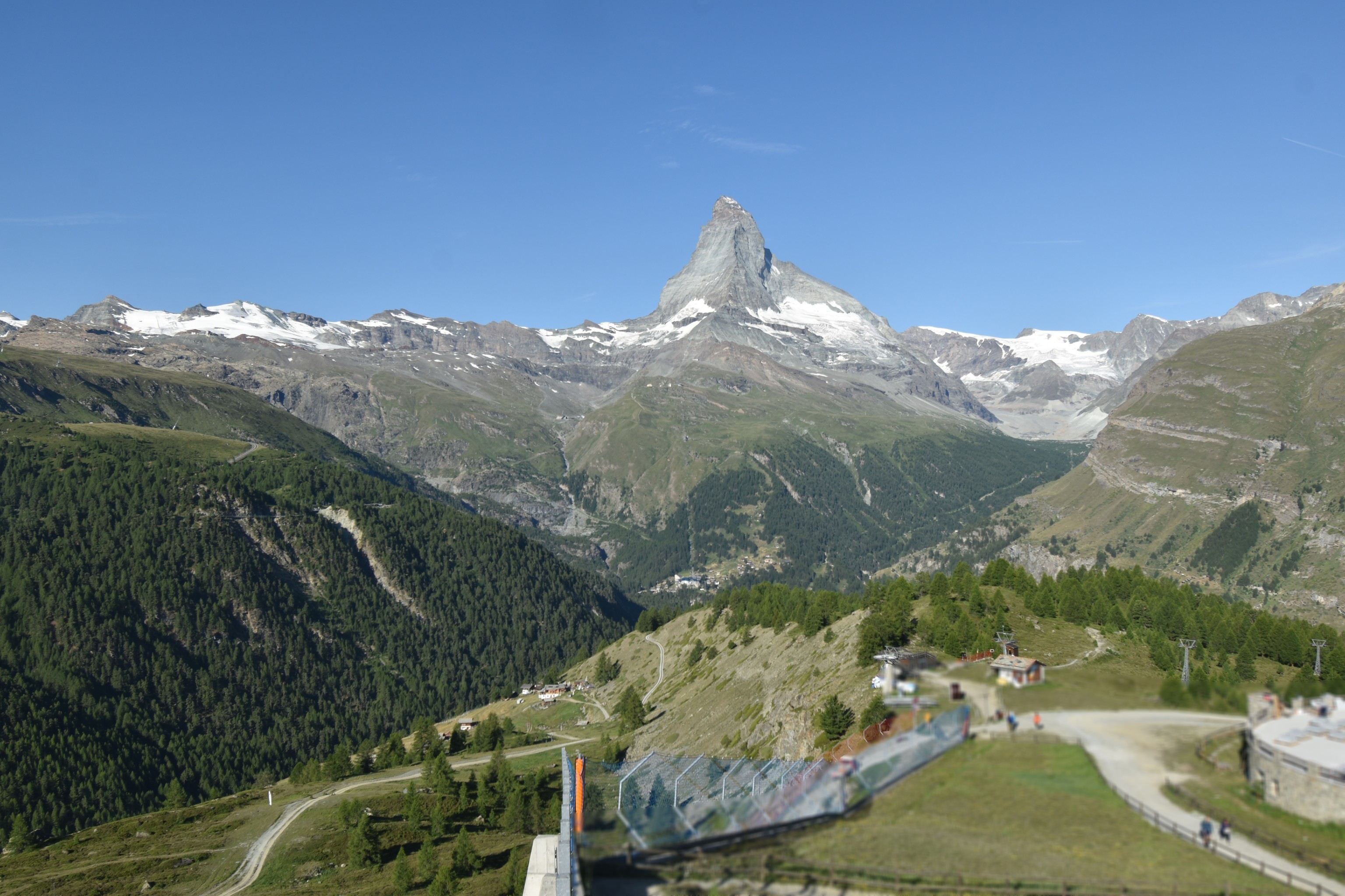 Archiv Foto Webcam Zermatt - Sunnega