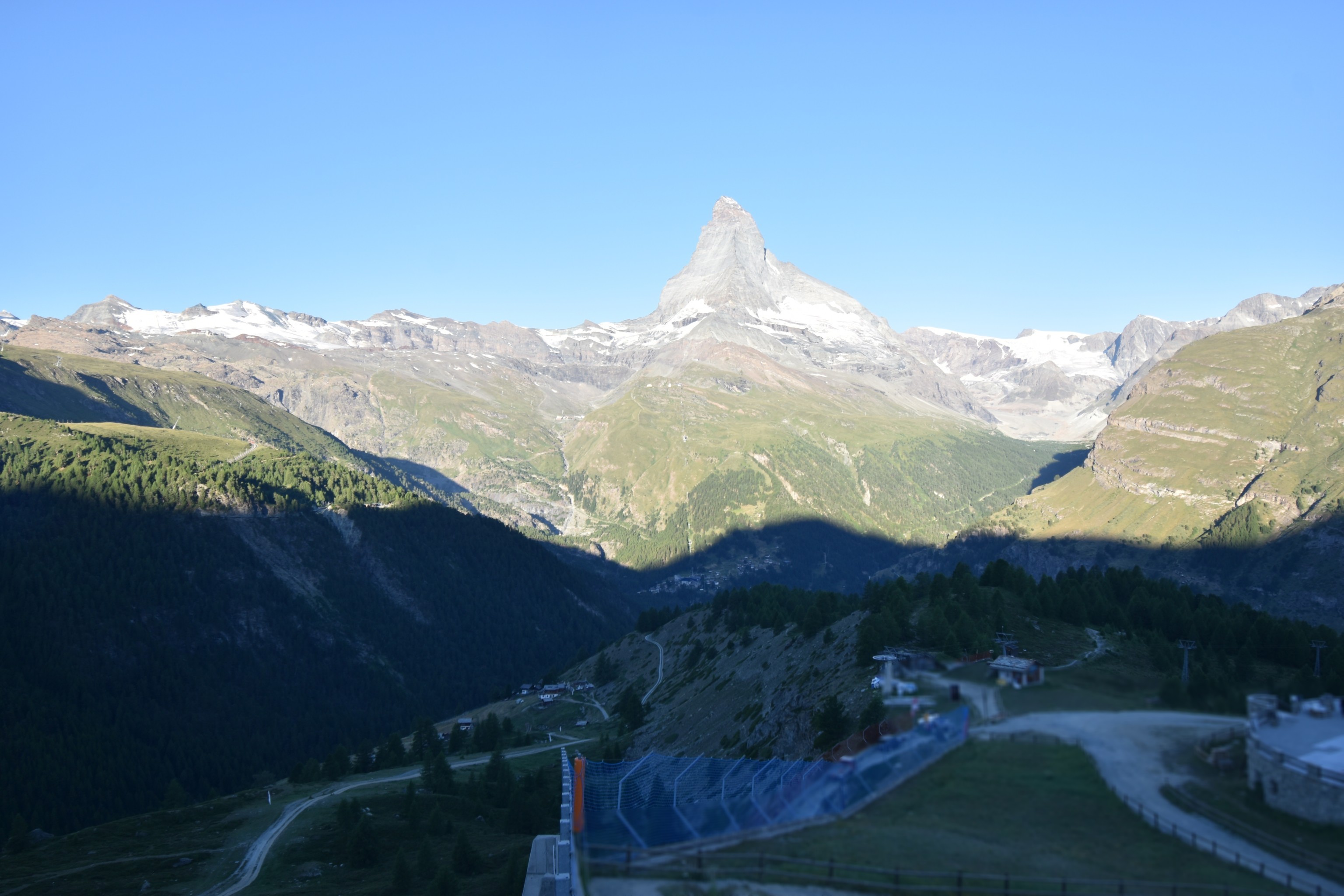 Archiv Foto Webcam Zermatt - Sunnega
