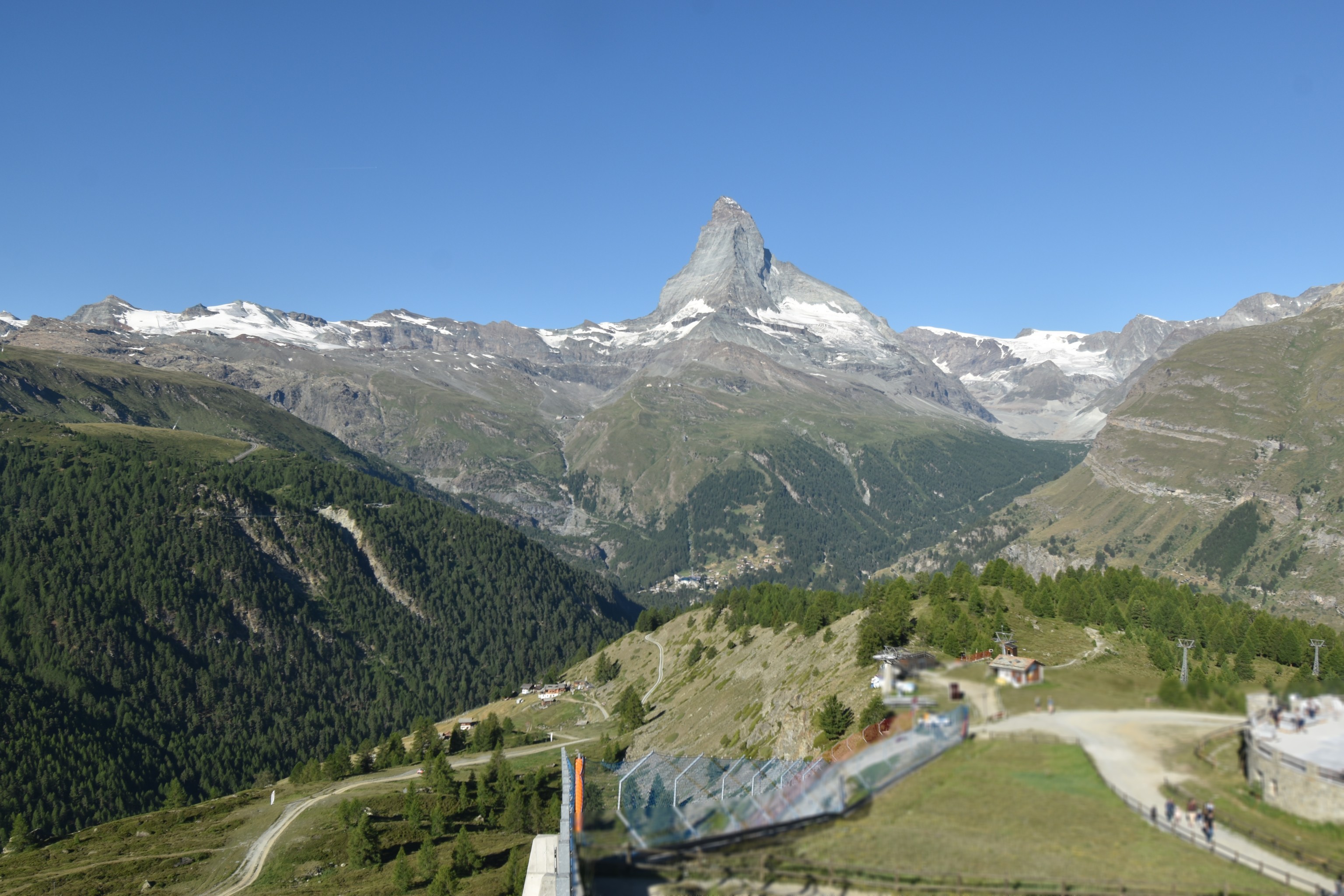 Archiv Foto Webcam Zermatt - Sunnega