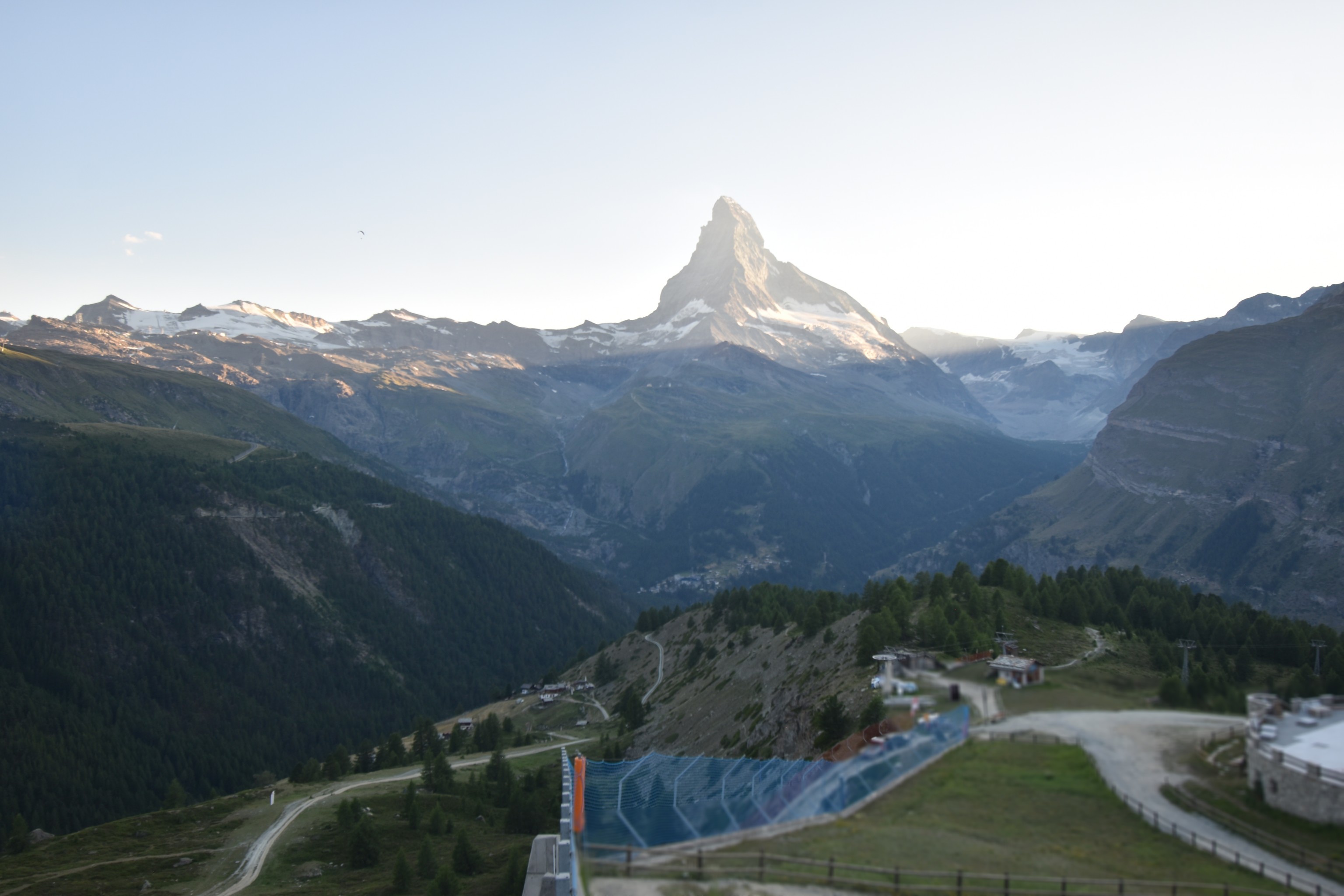 Archiv Foto Webcam Zermatt - Sunnega