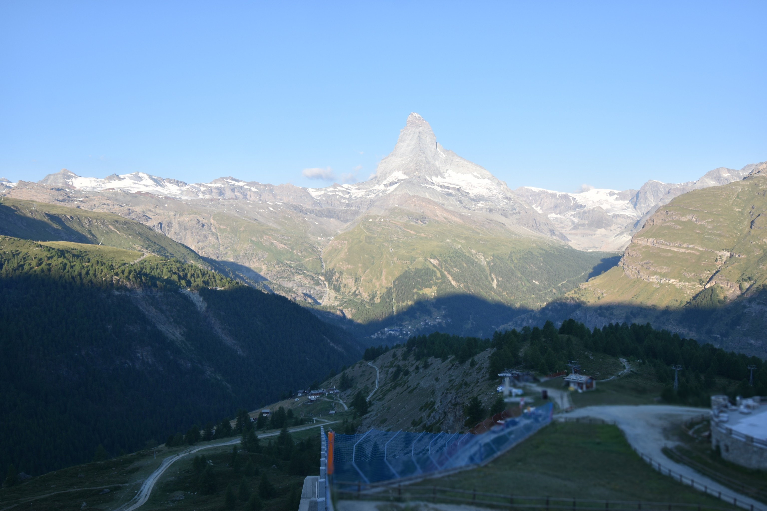 Archiv Foto Webcam Zermatt - Sunnega