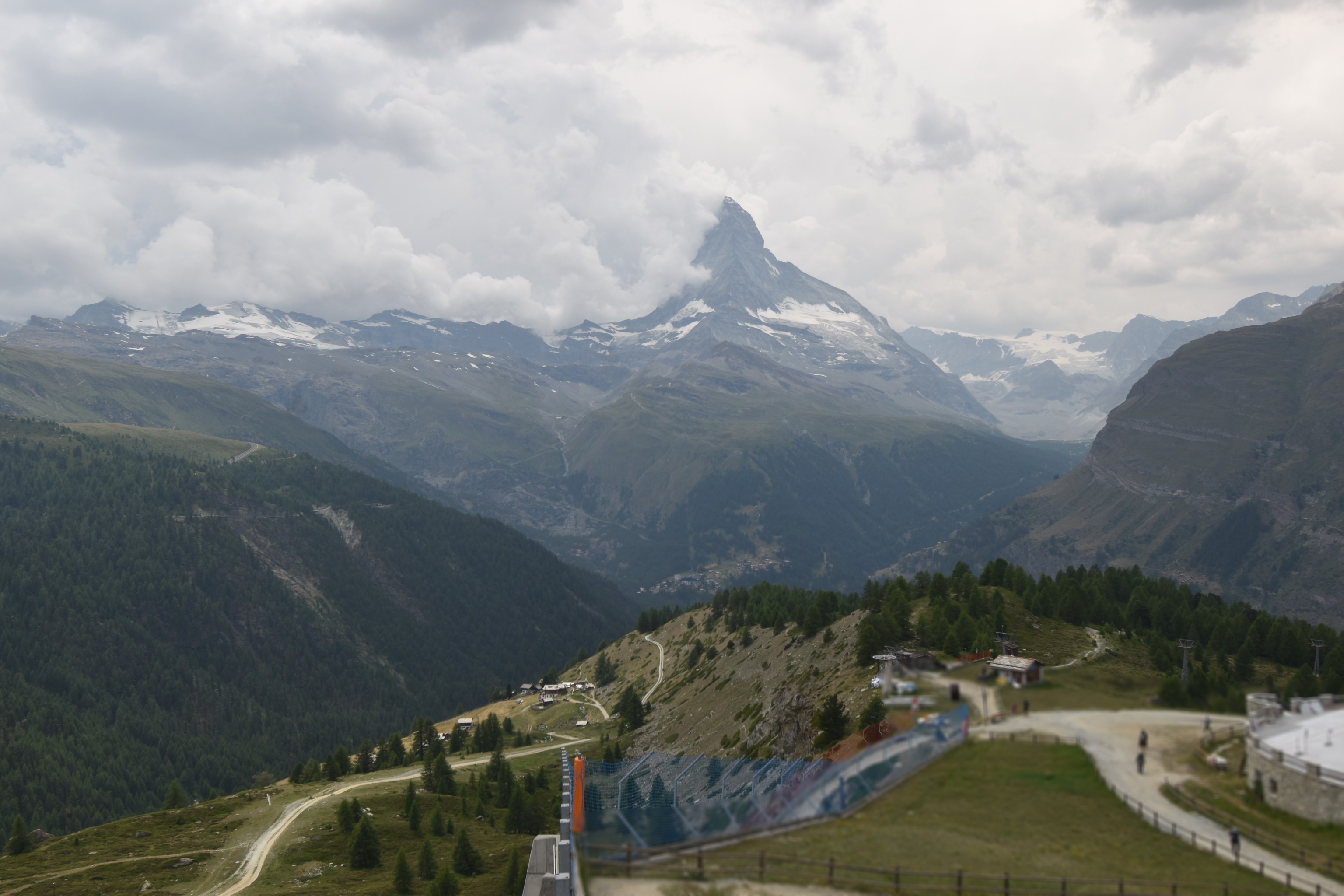 Archiv Foto Webcam Zermatt - Sunnega