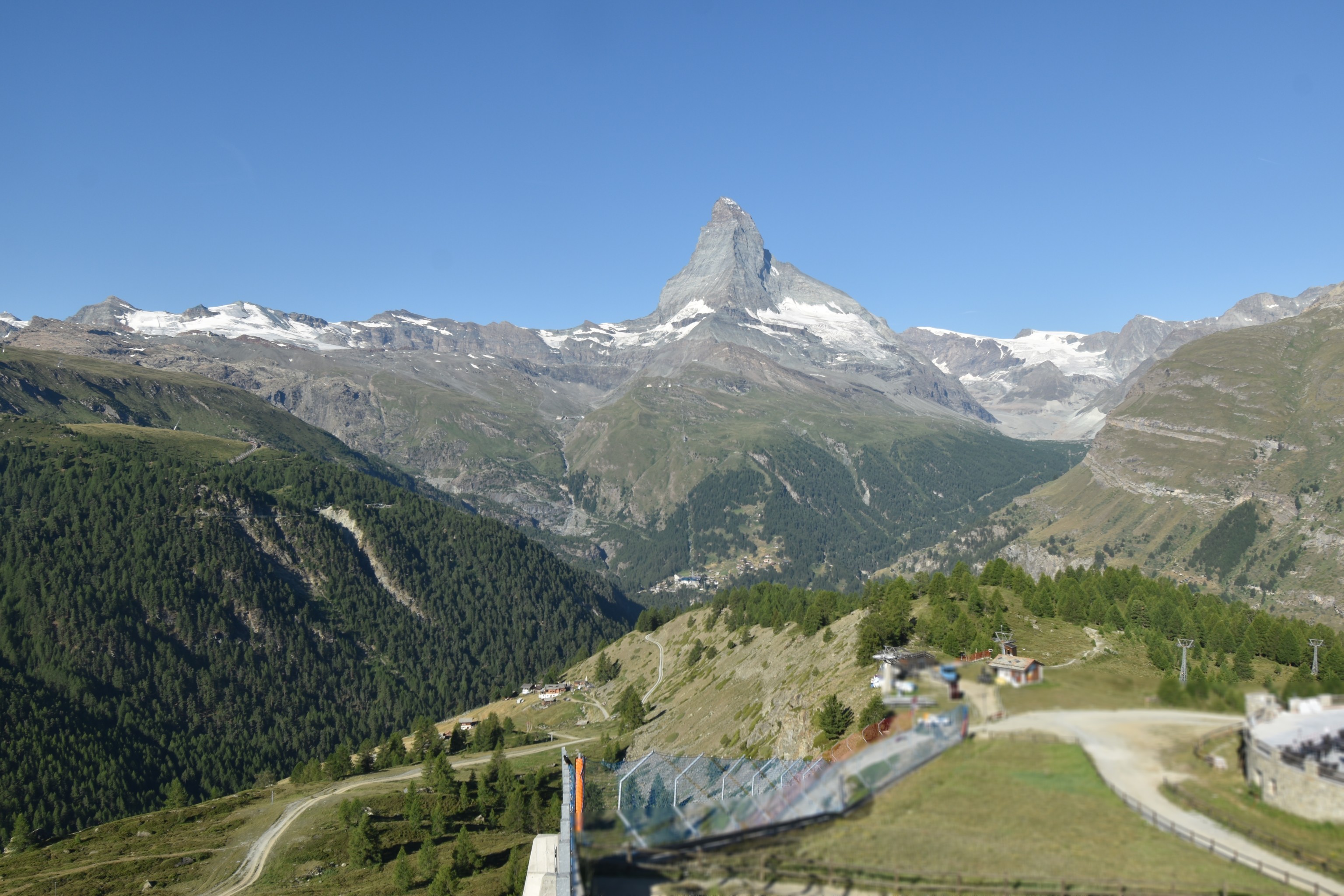 Archiv Foto Webcam Zermatt - Sunnega