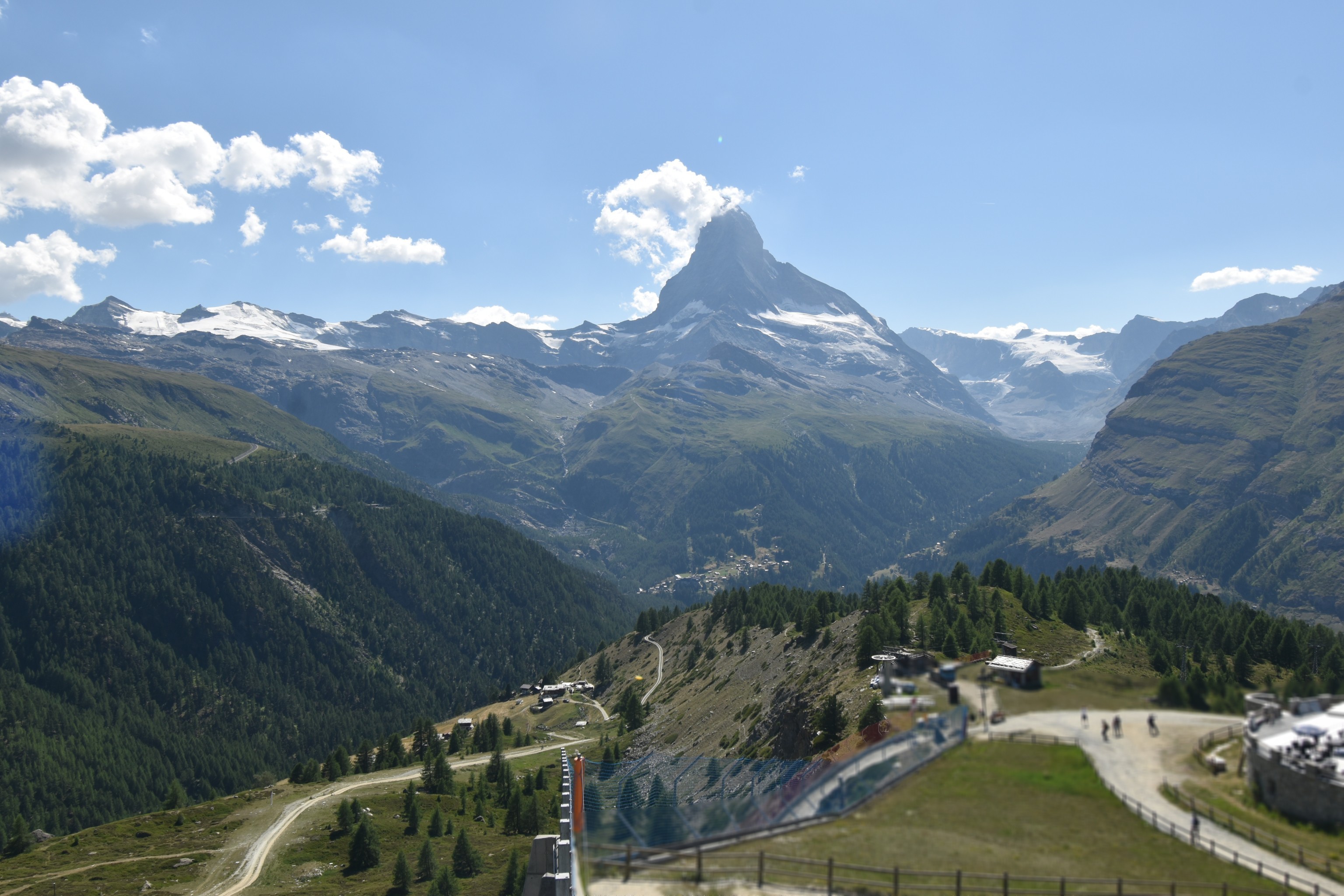 Archiv Foto Webcam Zermatt - Sunnega