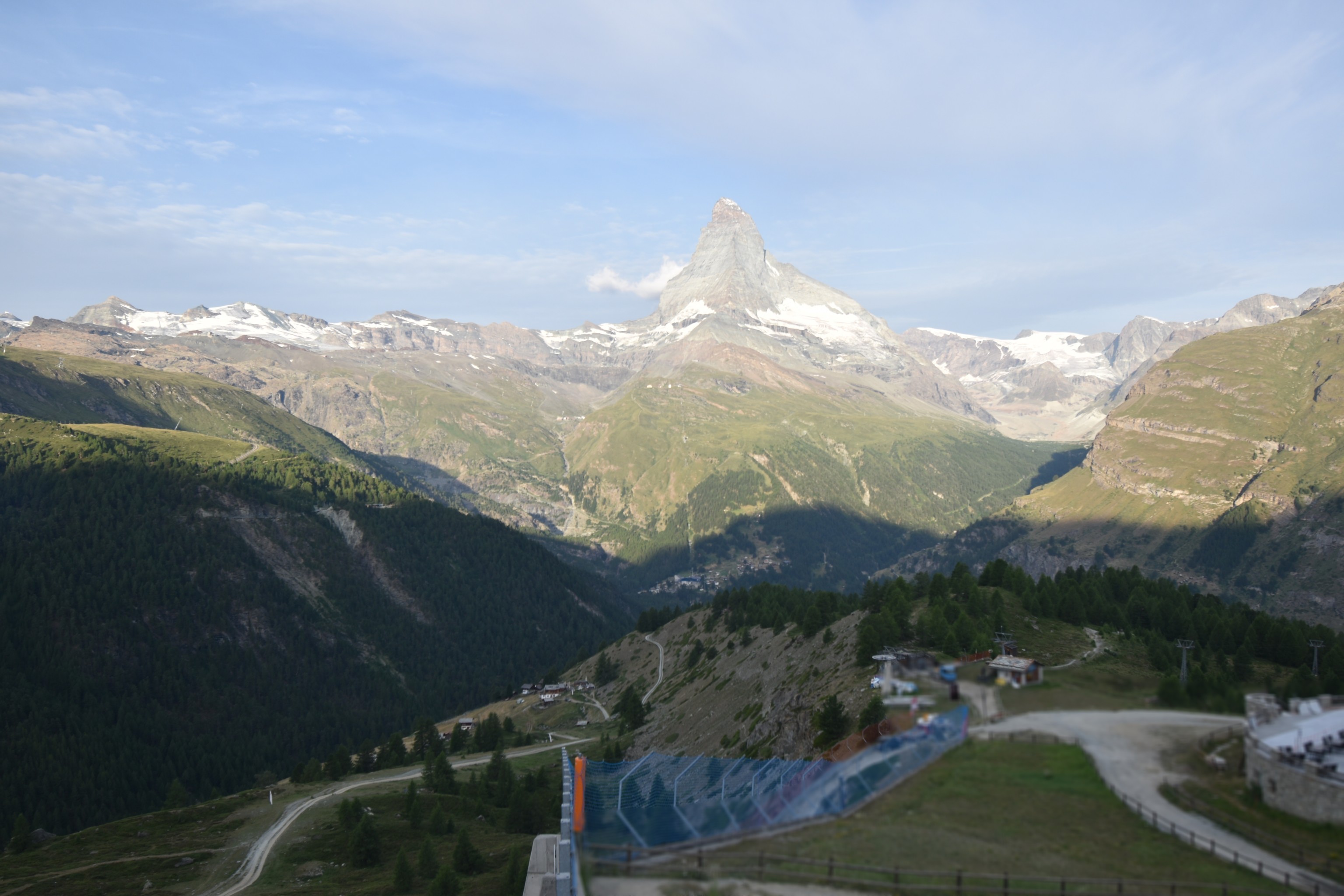 Archiv Foto Webcam Zermatt - Sunnega