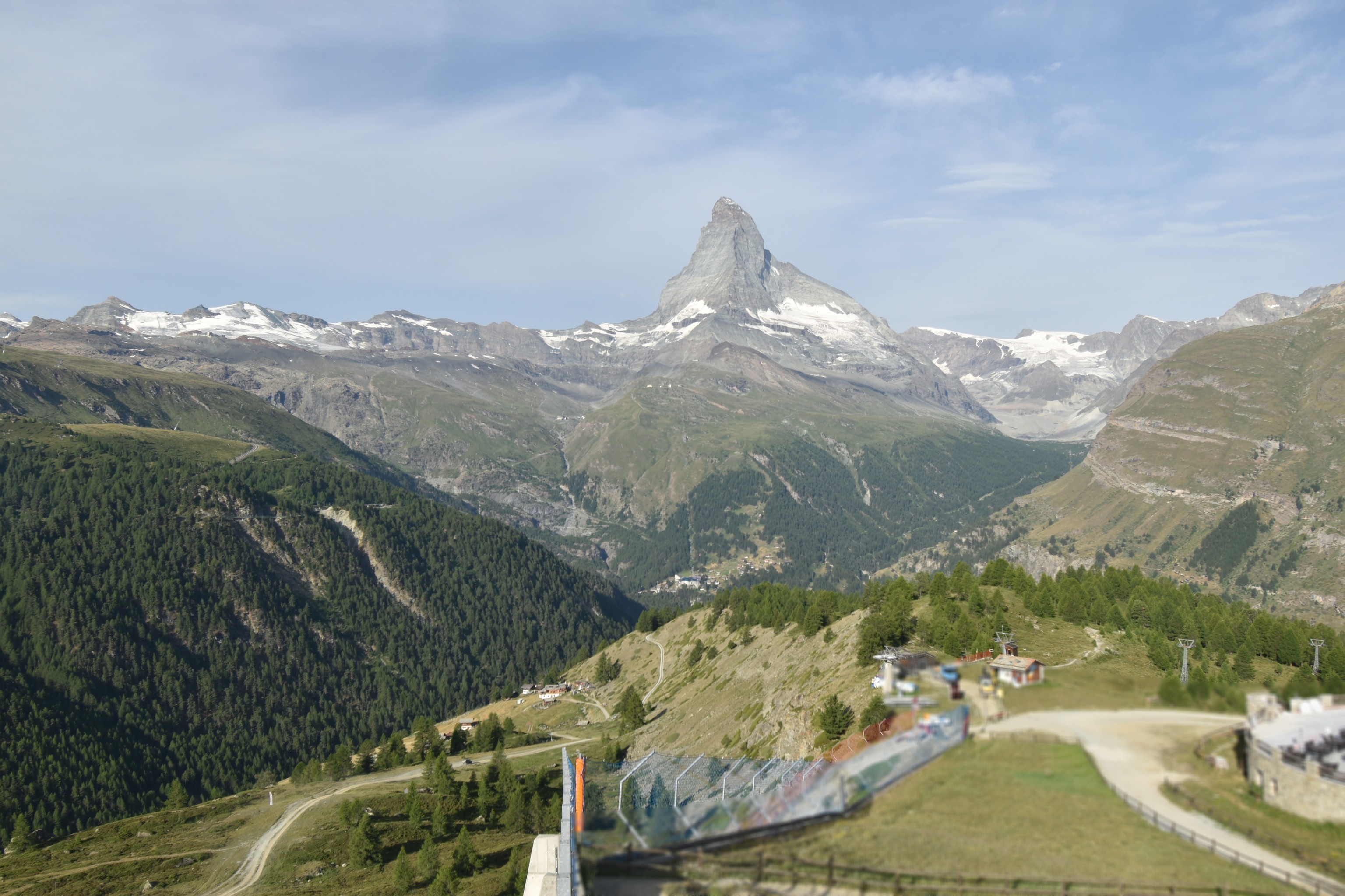 Archiv Foto Webcam Zermatt - Sunnega