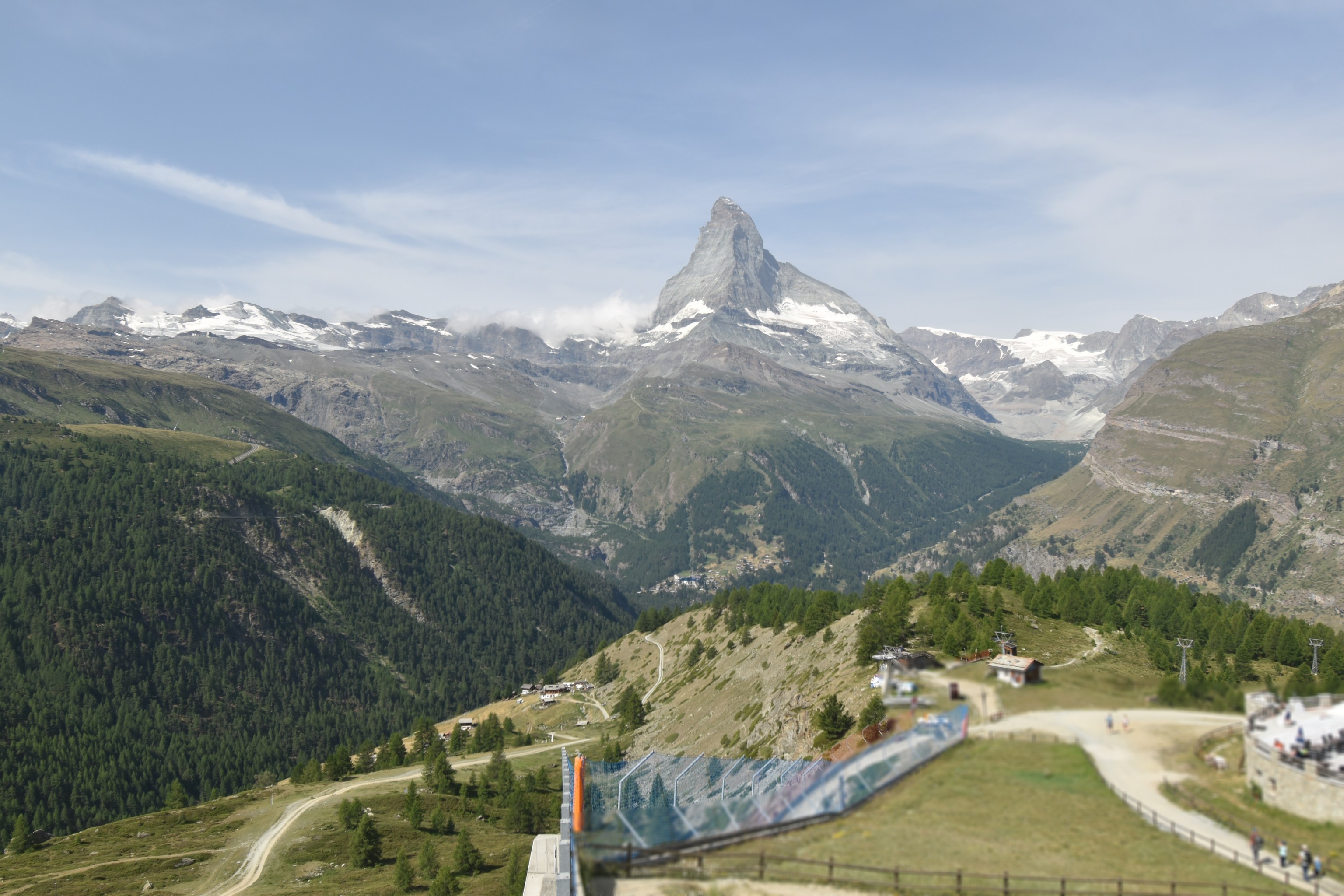 Archiv Foto Webcam Zermatt - Sunnega