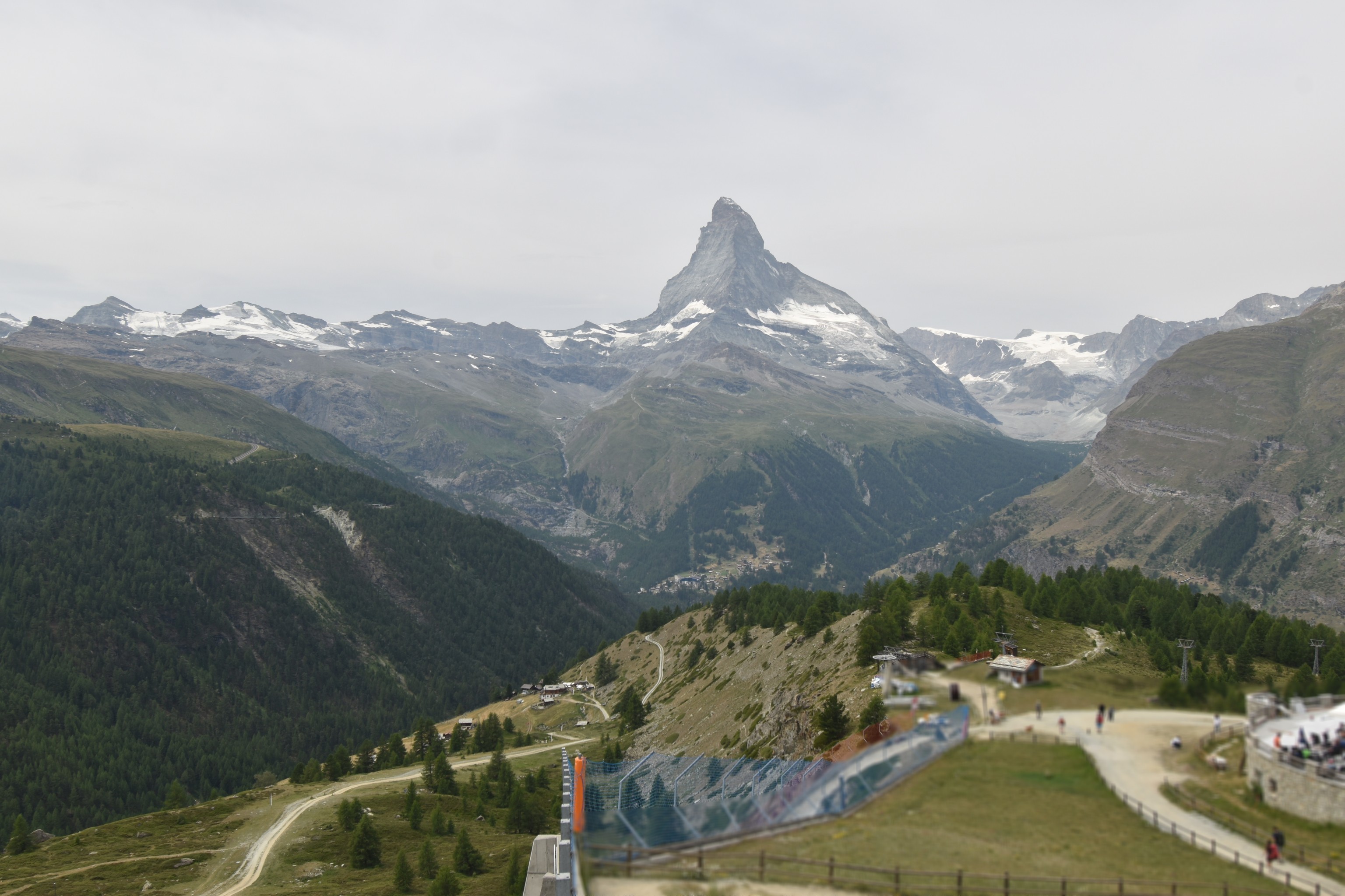 Archiv Foto Webcam Zermatt - Sunnega