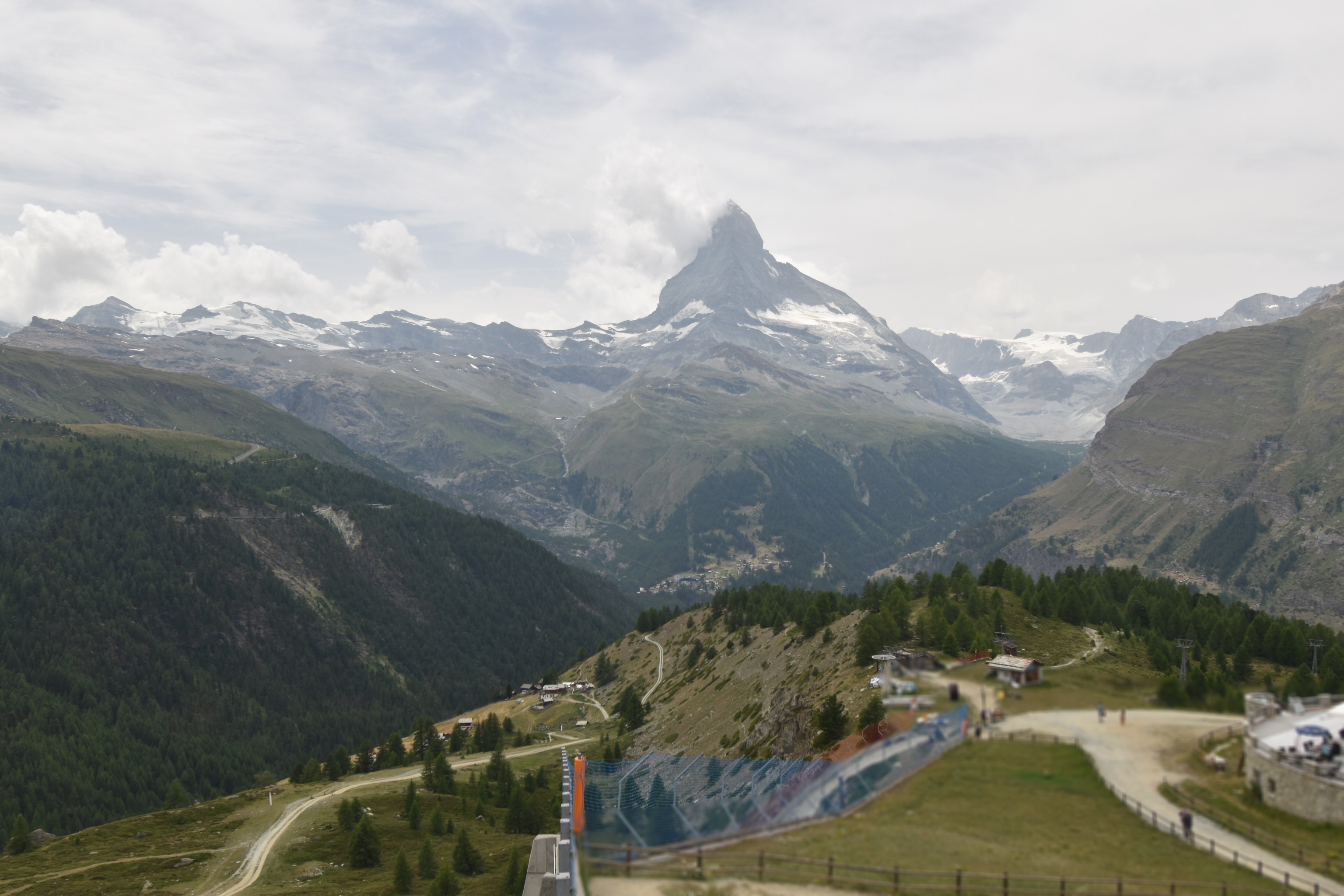 Archiv Foto Webcam Zermatt - Sunnega