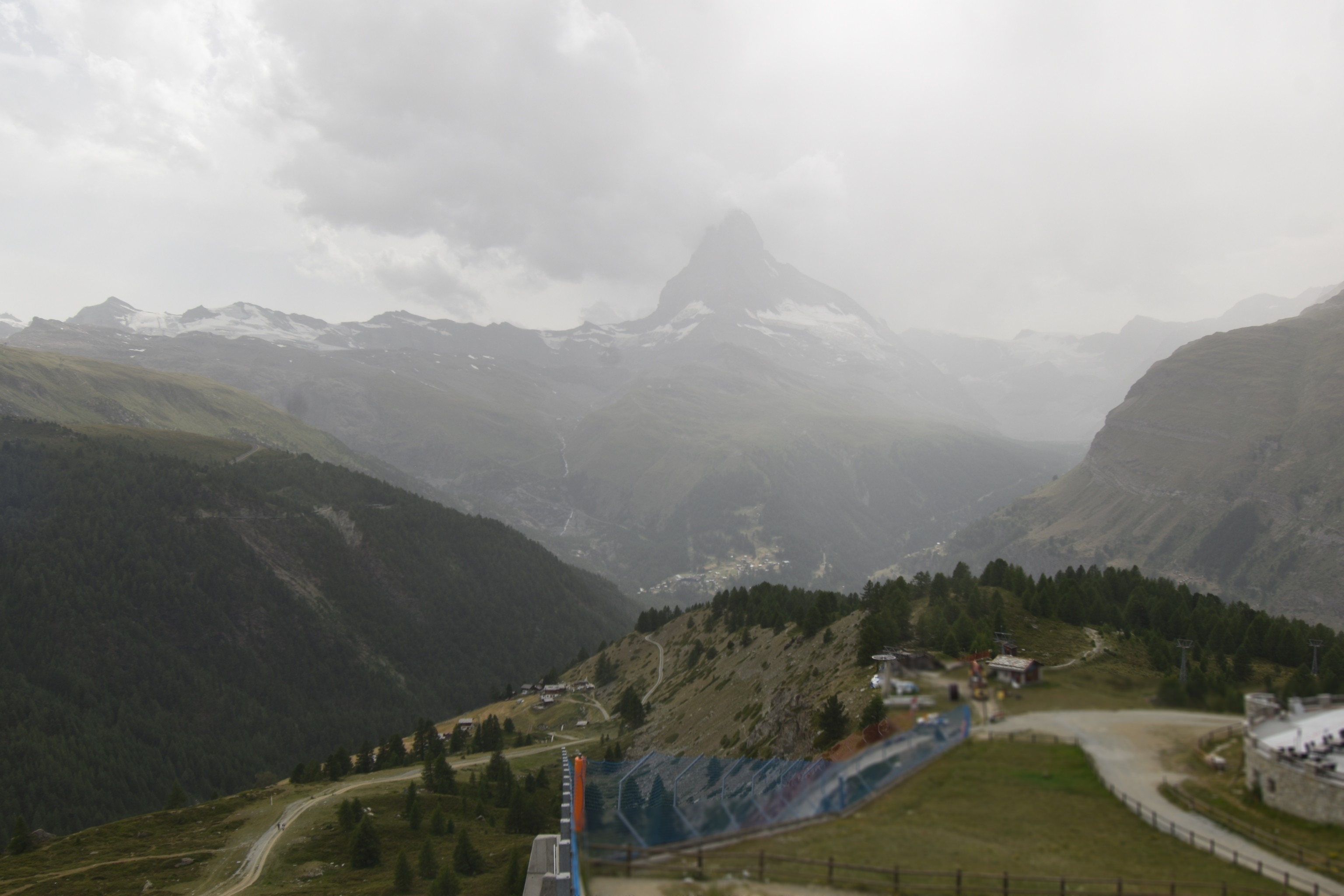 Archiv Foto Webcam Zermatt - Sunnega