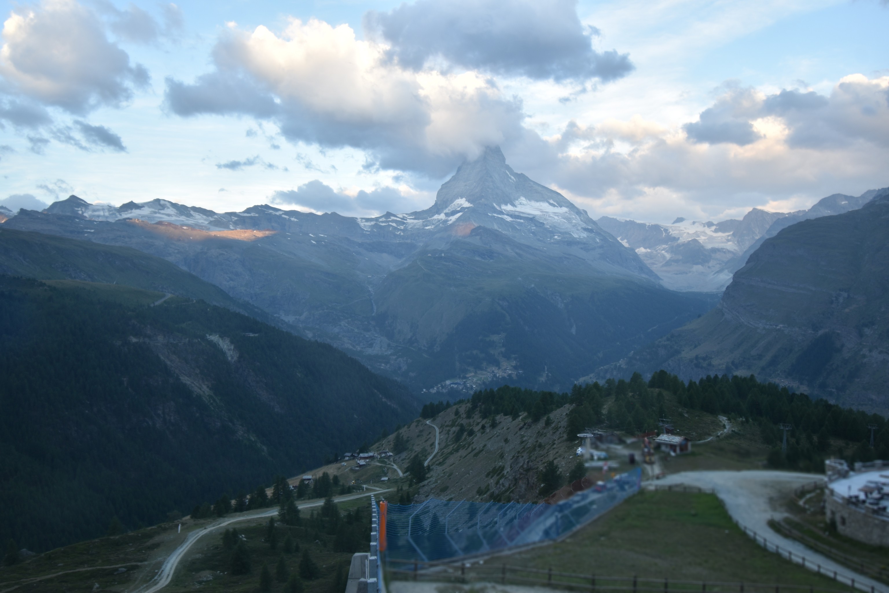 Archiv Foto Webcam Zermatt - Sunnega