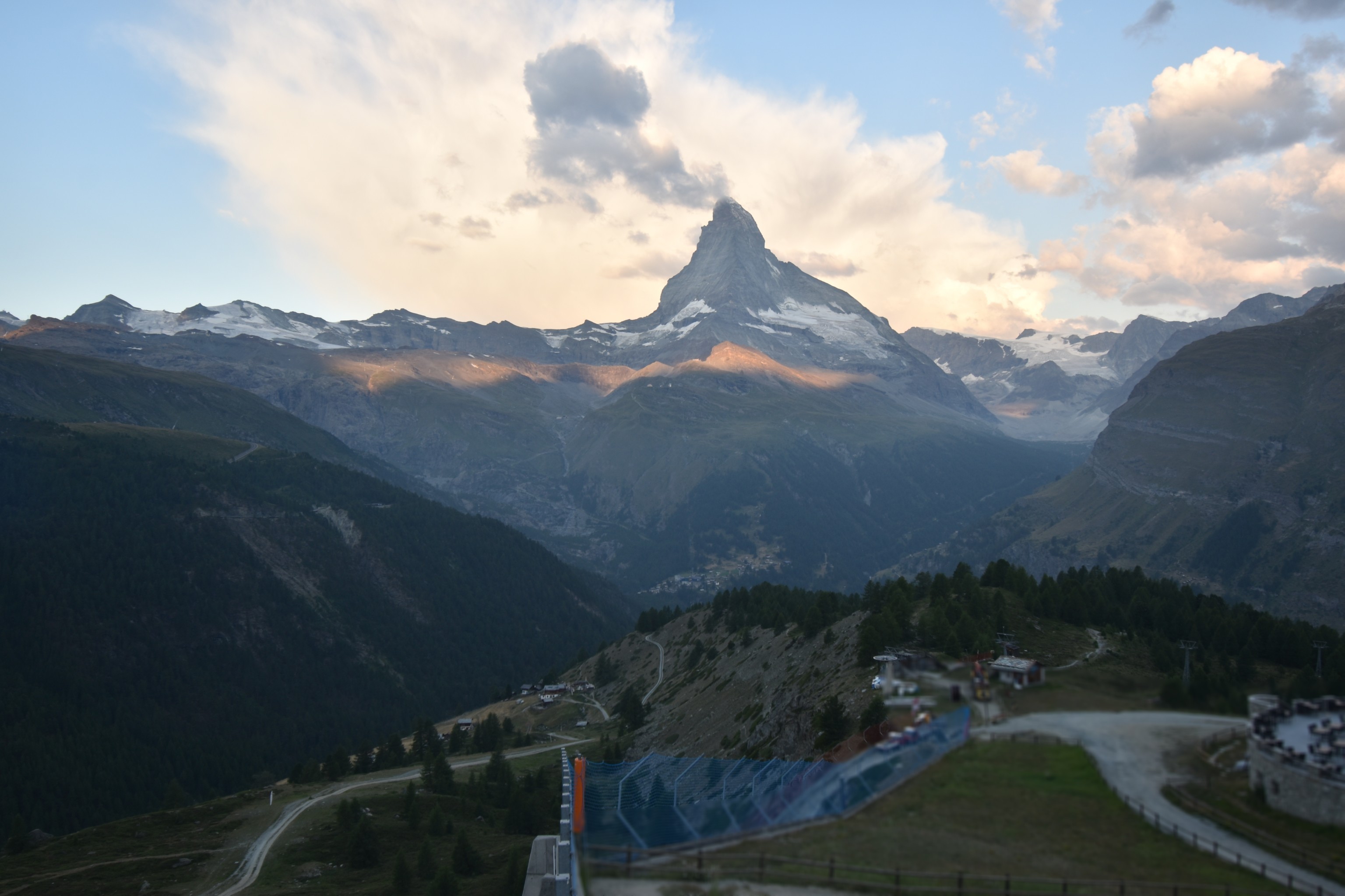 Archiv Foto Webcam Zermatt - Sunnega